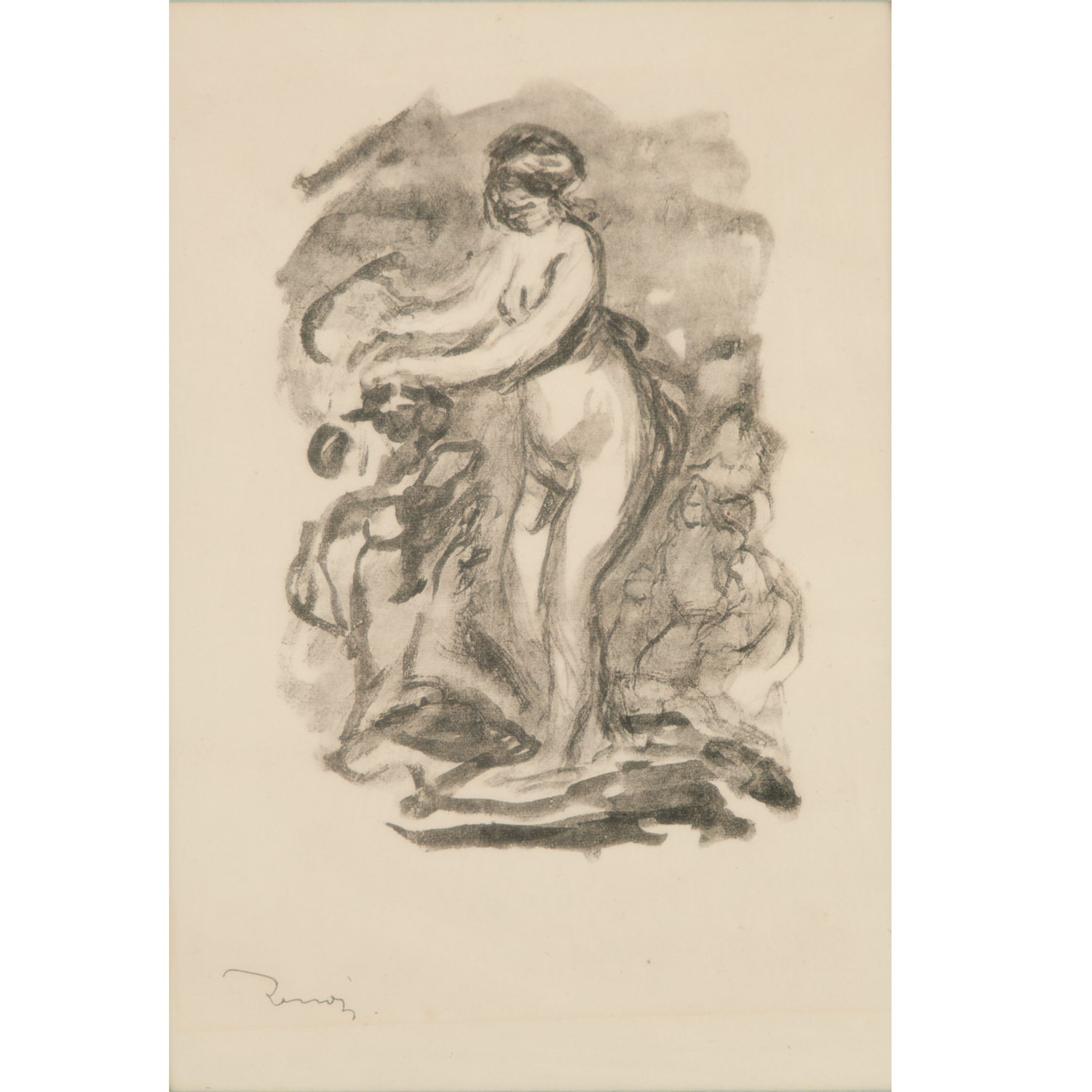 PIERRE-AUGUSTE RENOIR, LITHOGRAPH, 1919