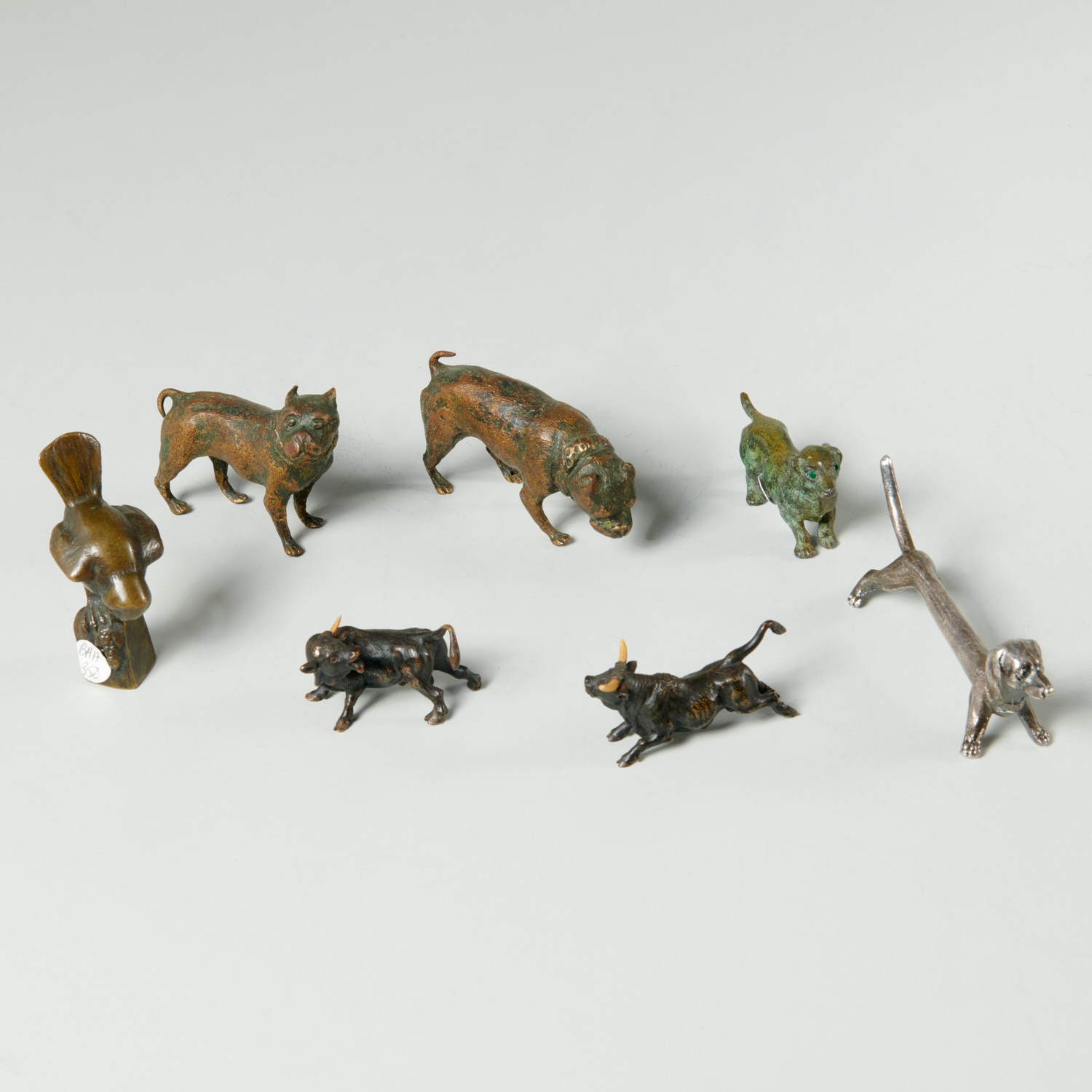 COLLECTION BRONZE MINIATURE ANIMALS  361cd8