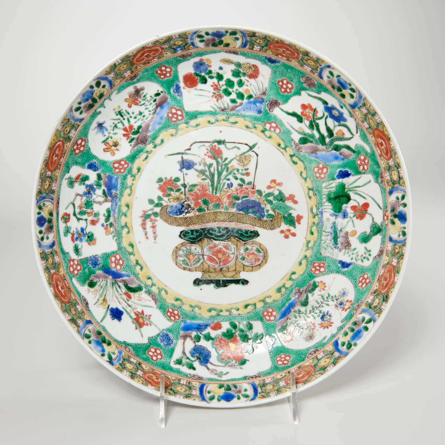 GOOD CHINESE FAMILLE VERTE PORCELAIN 361cf0