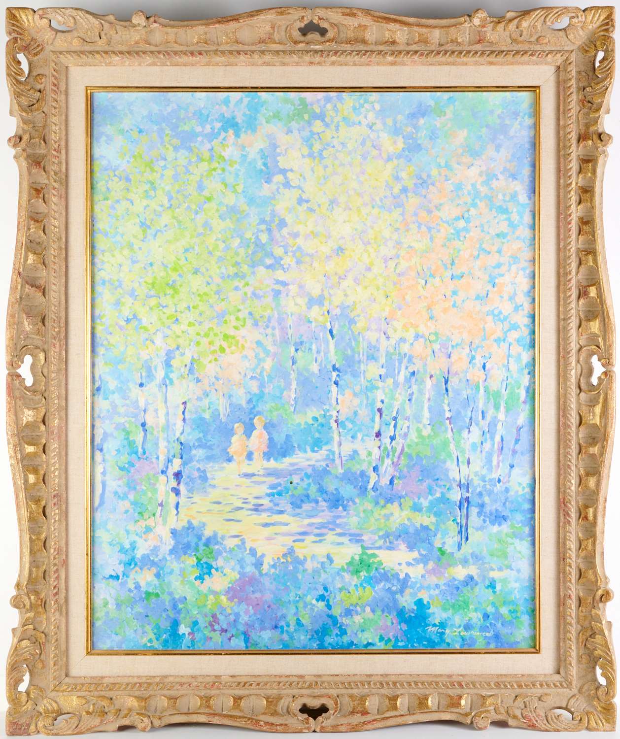 MARY LAWRENCE IMPRESSIONIST PAINTING 361d80
