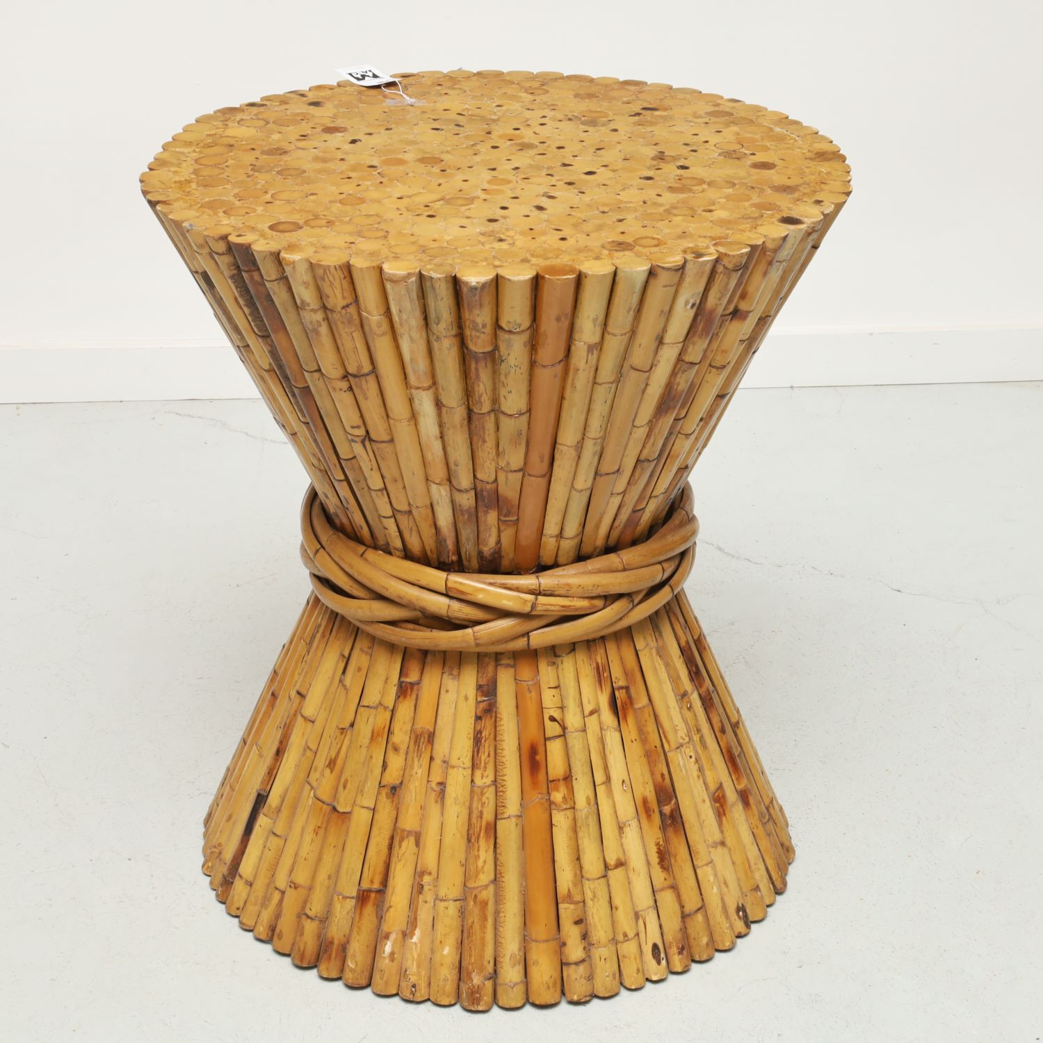 MCGUIRE FURNITURE, BAMBOO SHEAF OF wheat