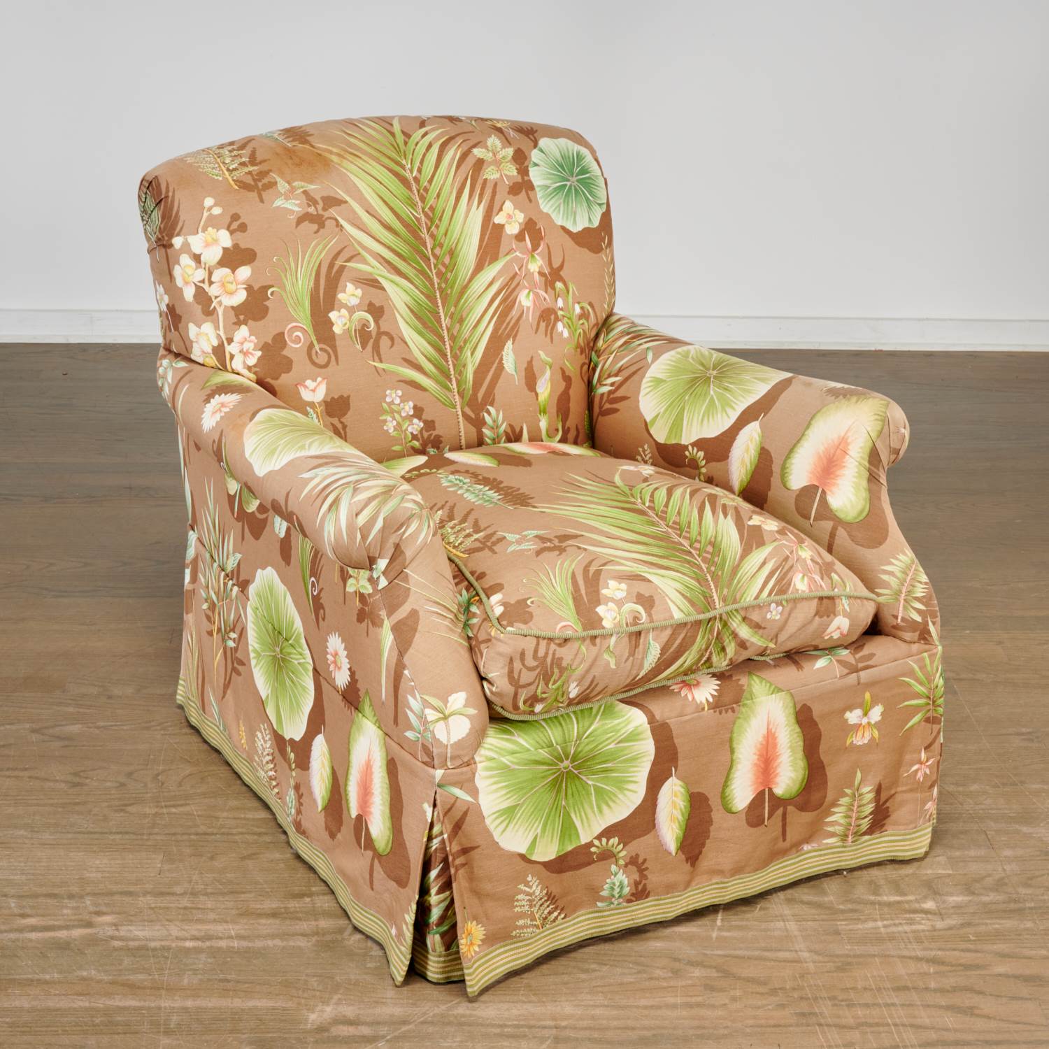 DESIGNER BOTANICAL PRINT CLUB CHAIR 361e55