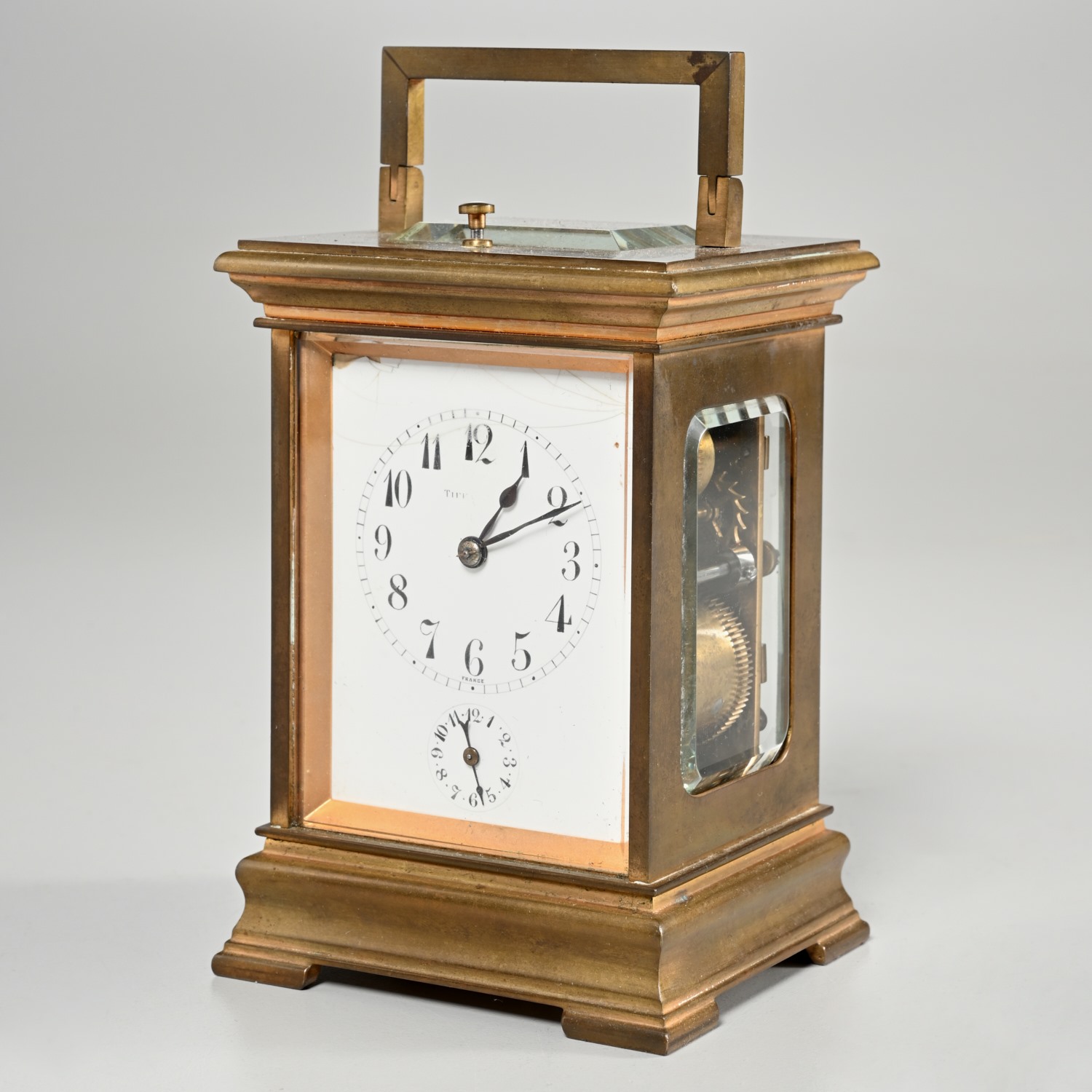 FRENCH CARRIAGE CLOCK FOR TIFFANY &