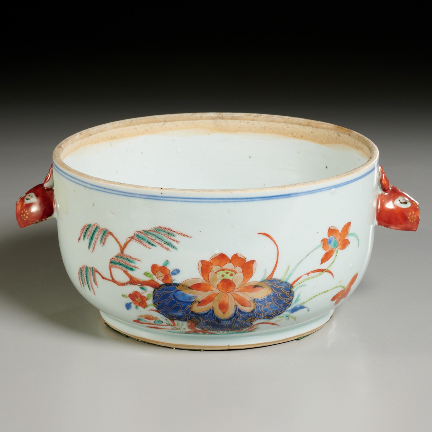 CHINESE EXPORT PORCELAIN BOWL Qing 361efd