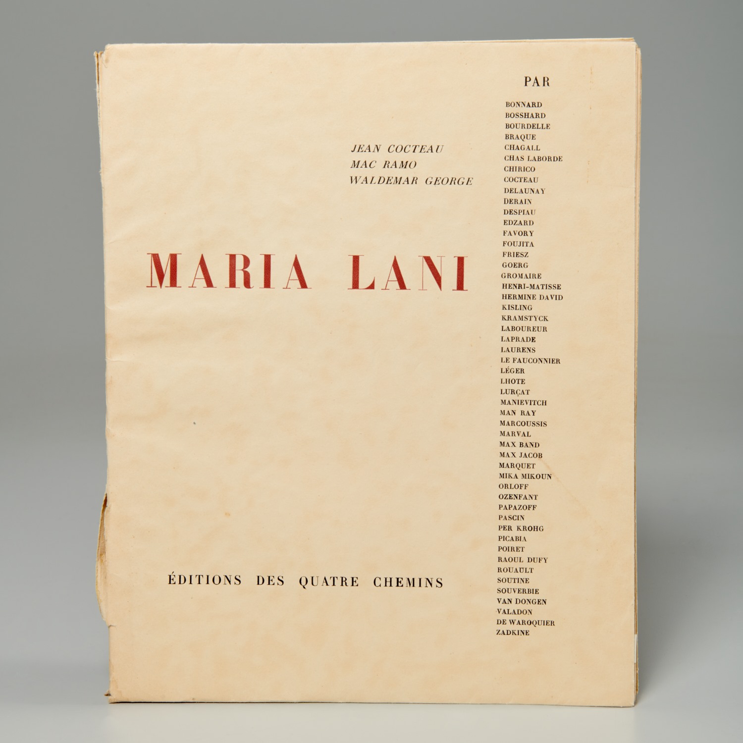 MARIA LANI 51 PORTRAITS 1929 361f73