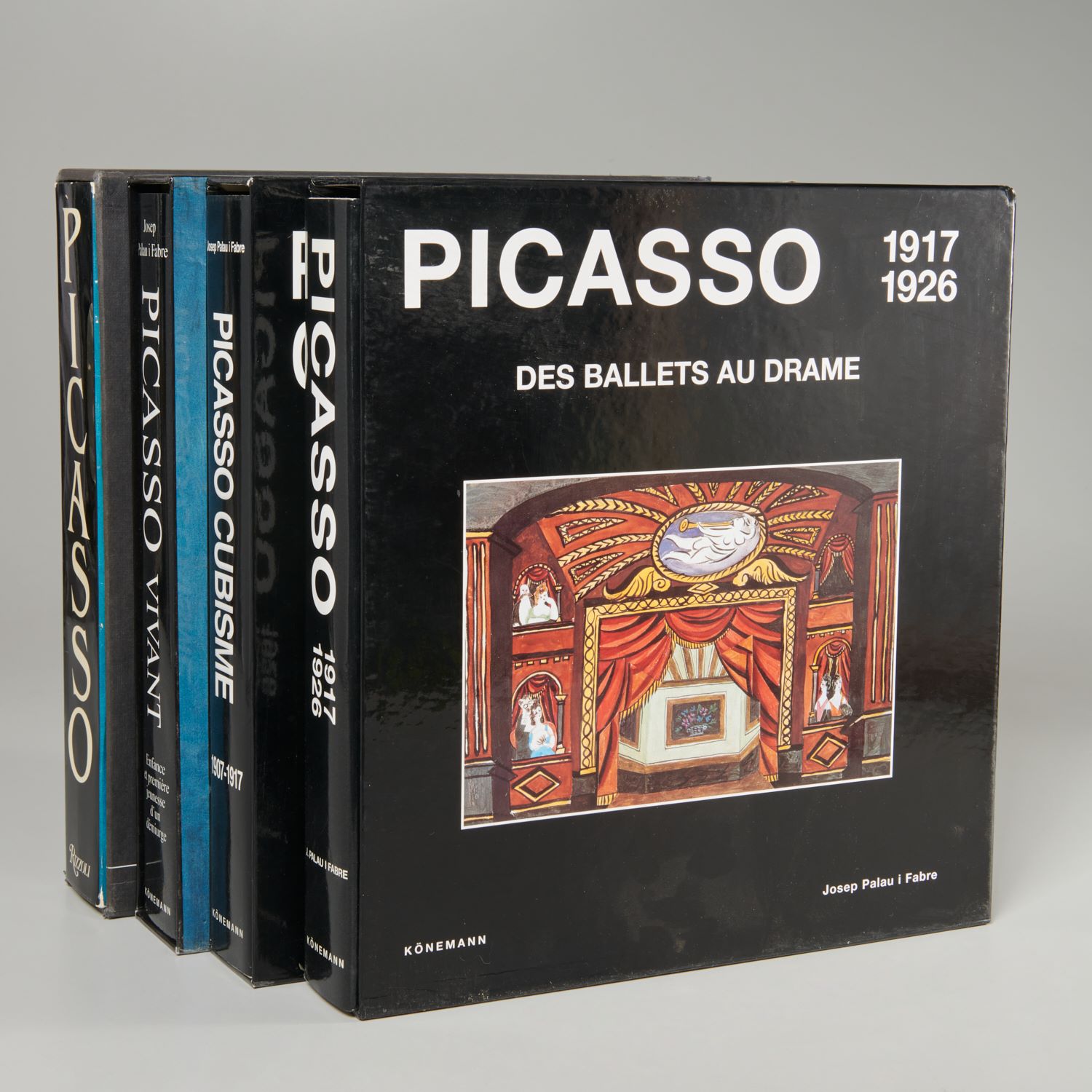 PICASSO (4) VOLS, 1881-1907, 1907-1917,