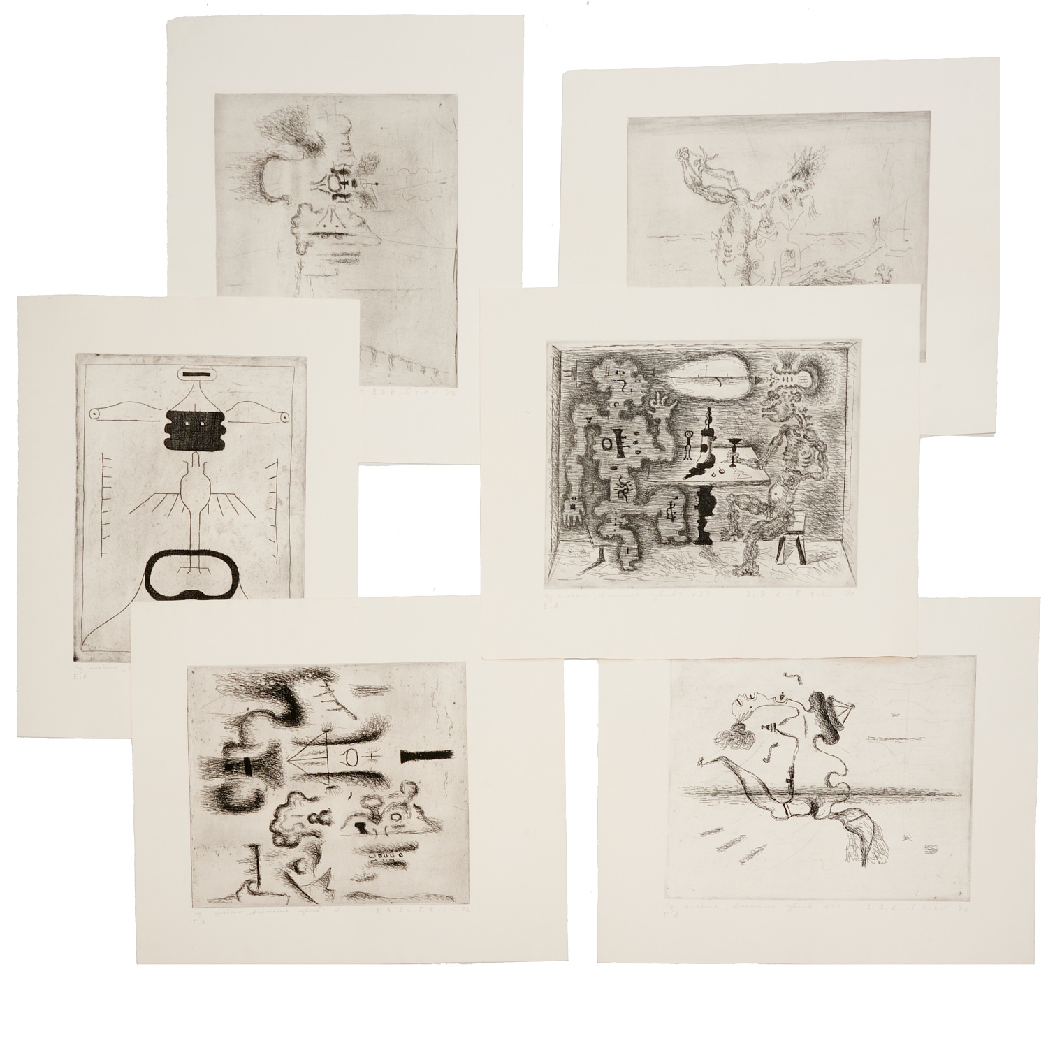 VLADIMIR YANKILEVSKY, (6) ETCHINGS