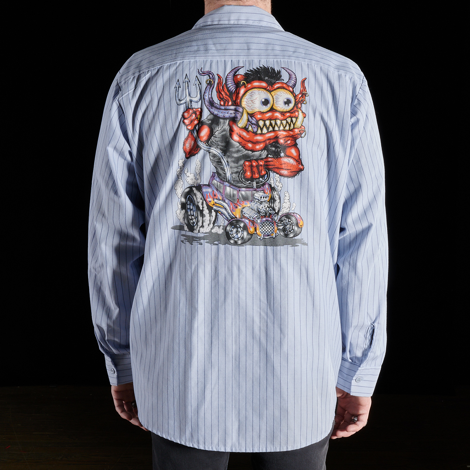 RAT FINK SHIRT 21st c., striped two