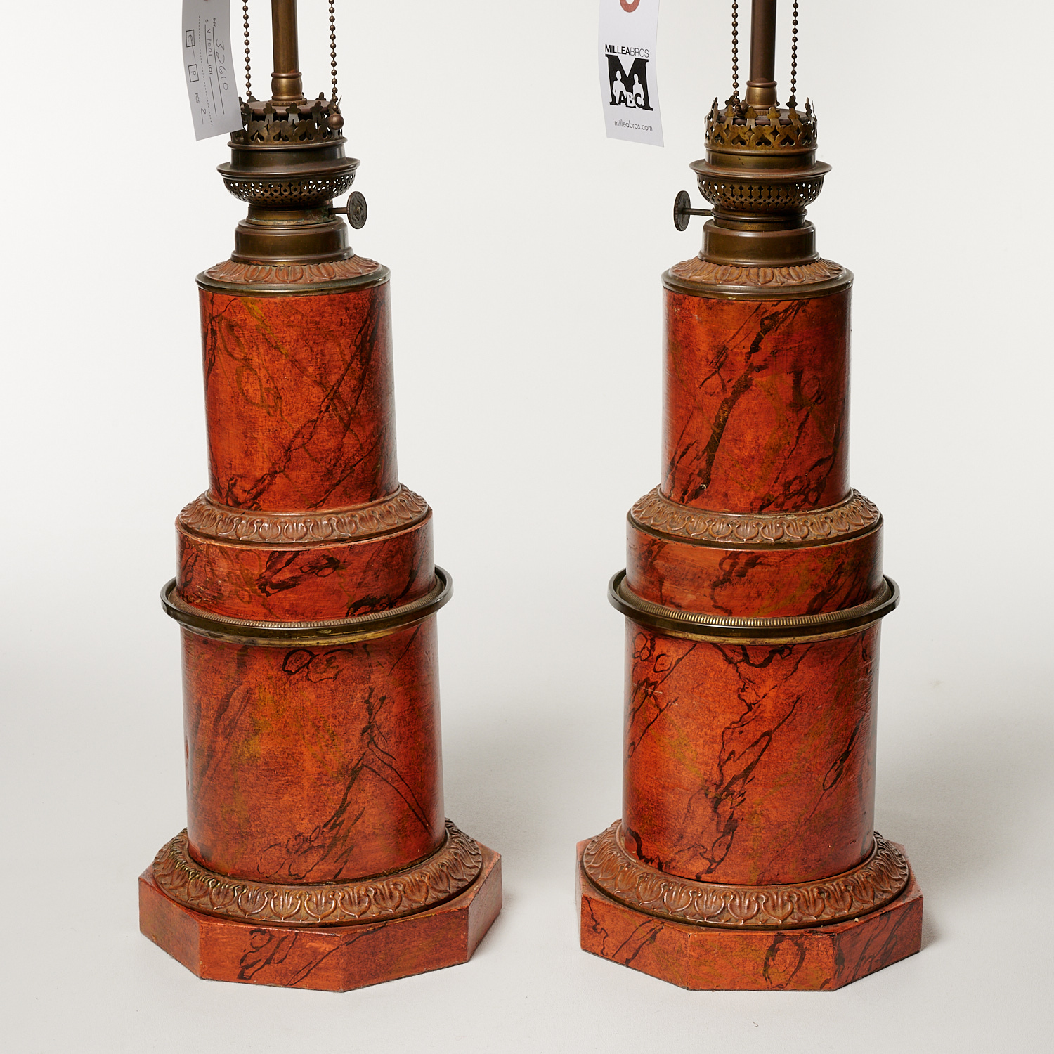 PAIR GAGNEAU FRENCH RESTAURATION 36219d