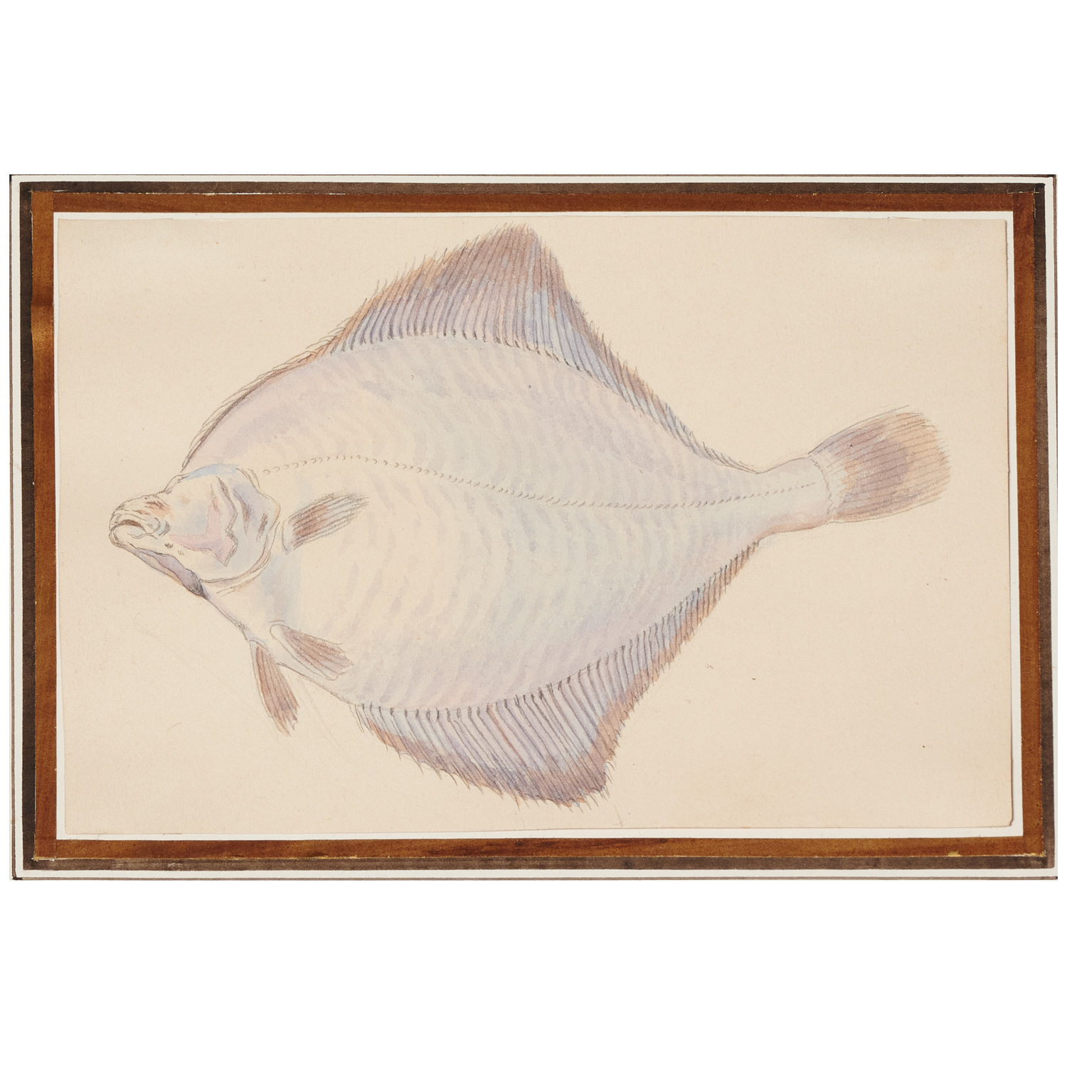 ROBERT KRETSCHMER FISH PAINTING 3621d8