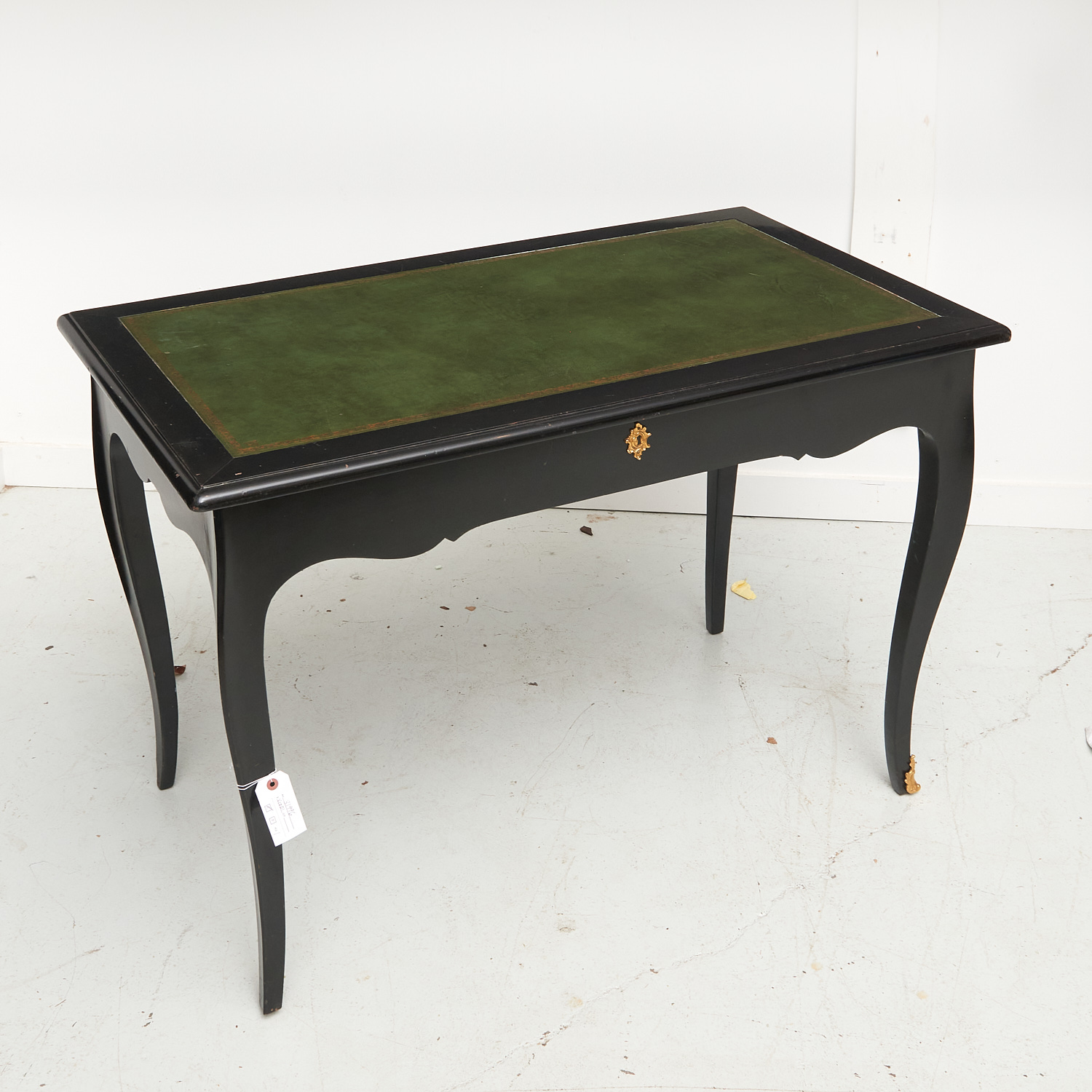 LOUIS XV STYLE BLACK PAINTED BUREAU 3621f9