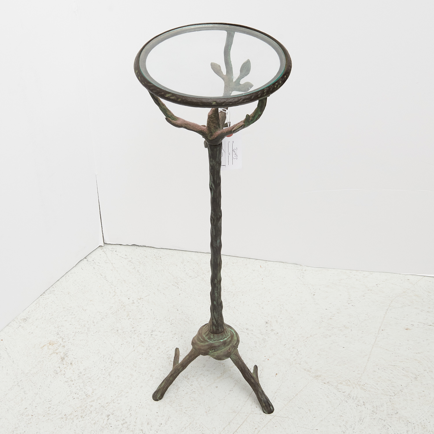 GIACOMETTI STYLE PATINATED METAL 36220d