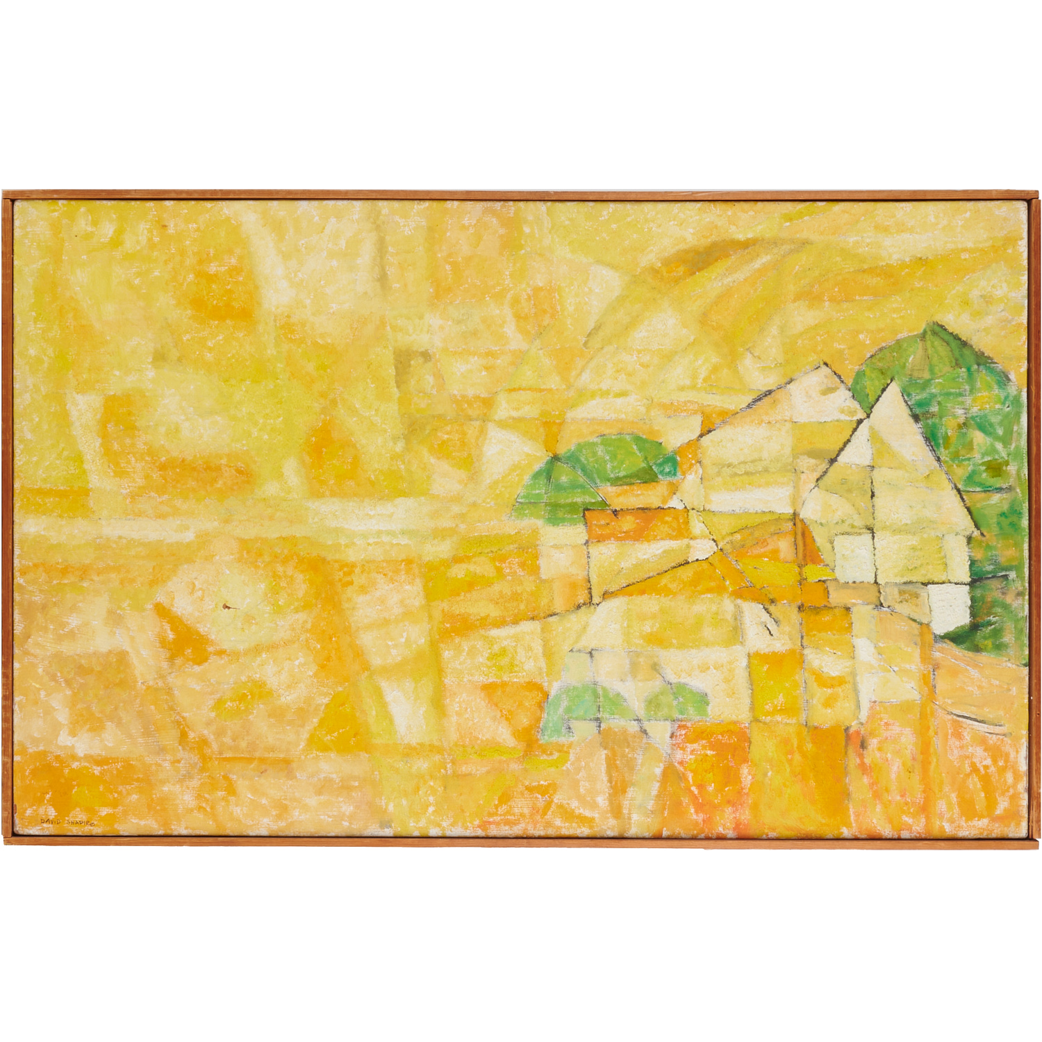 DAVID SHAPIRO MODERNIST PAINTING 362247