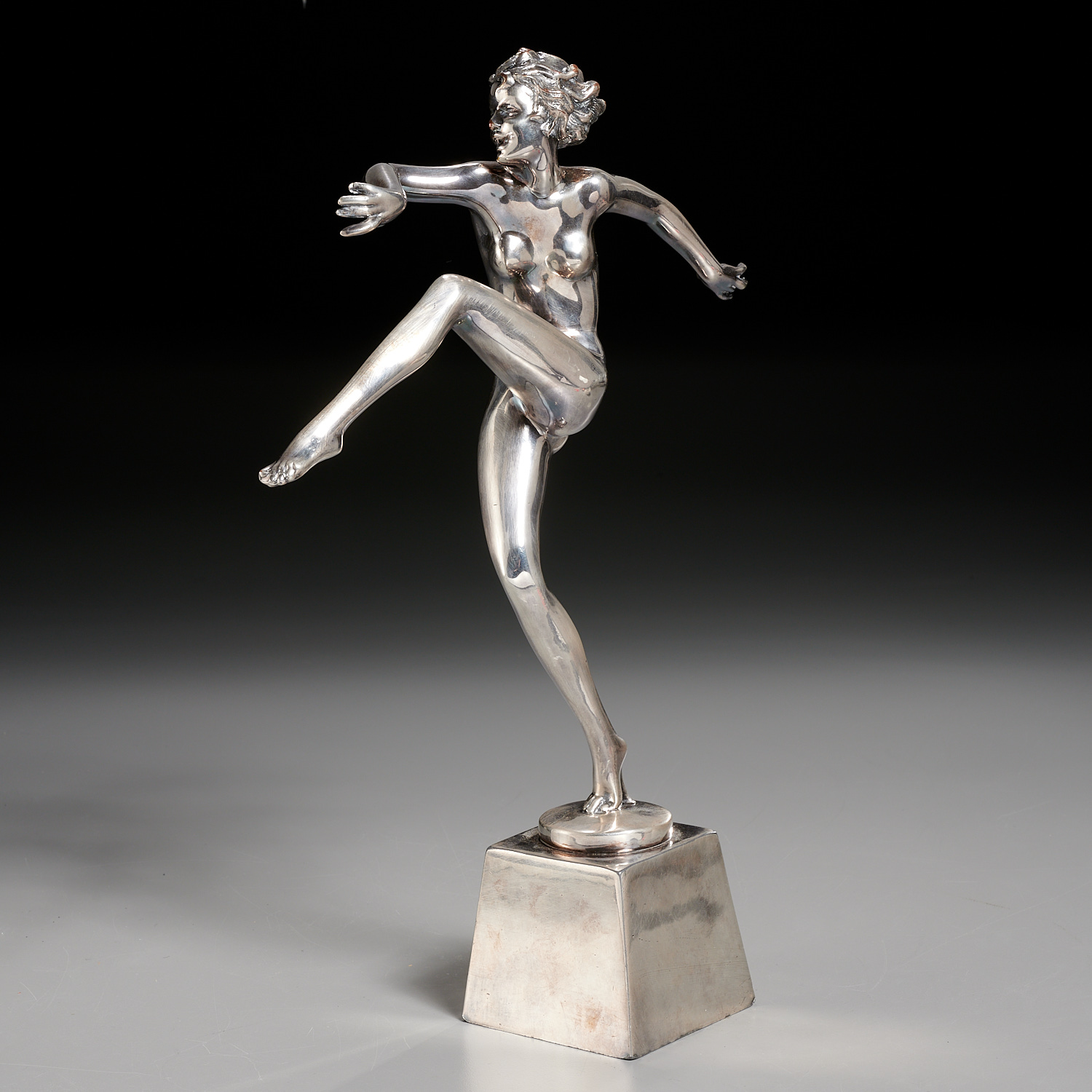 ART DECO NUDE FEMALE DANCER 20th 362250