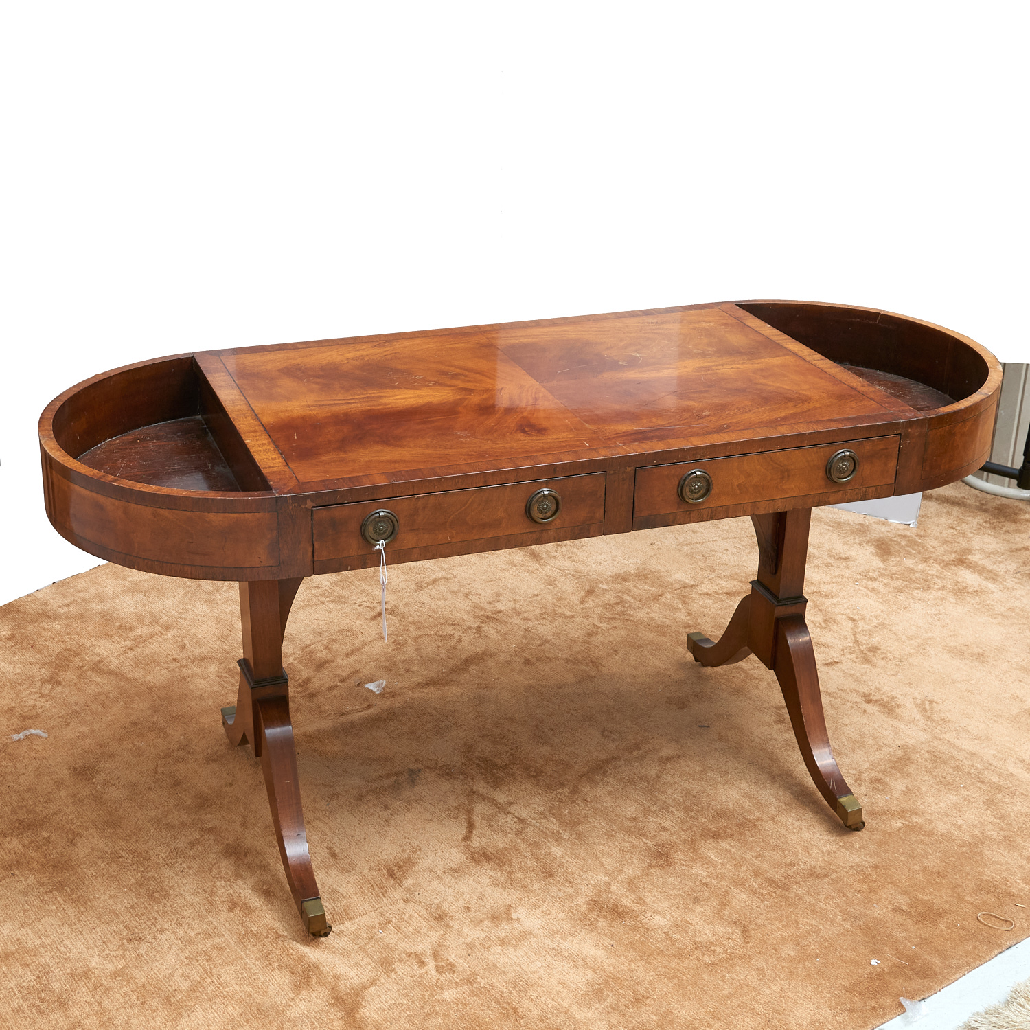 REGENCY STYLE MAHOGANY DESK OR 36231e