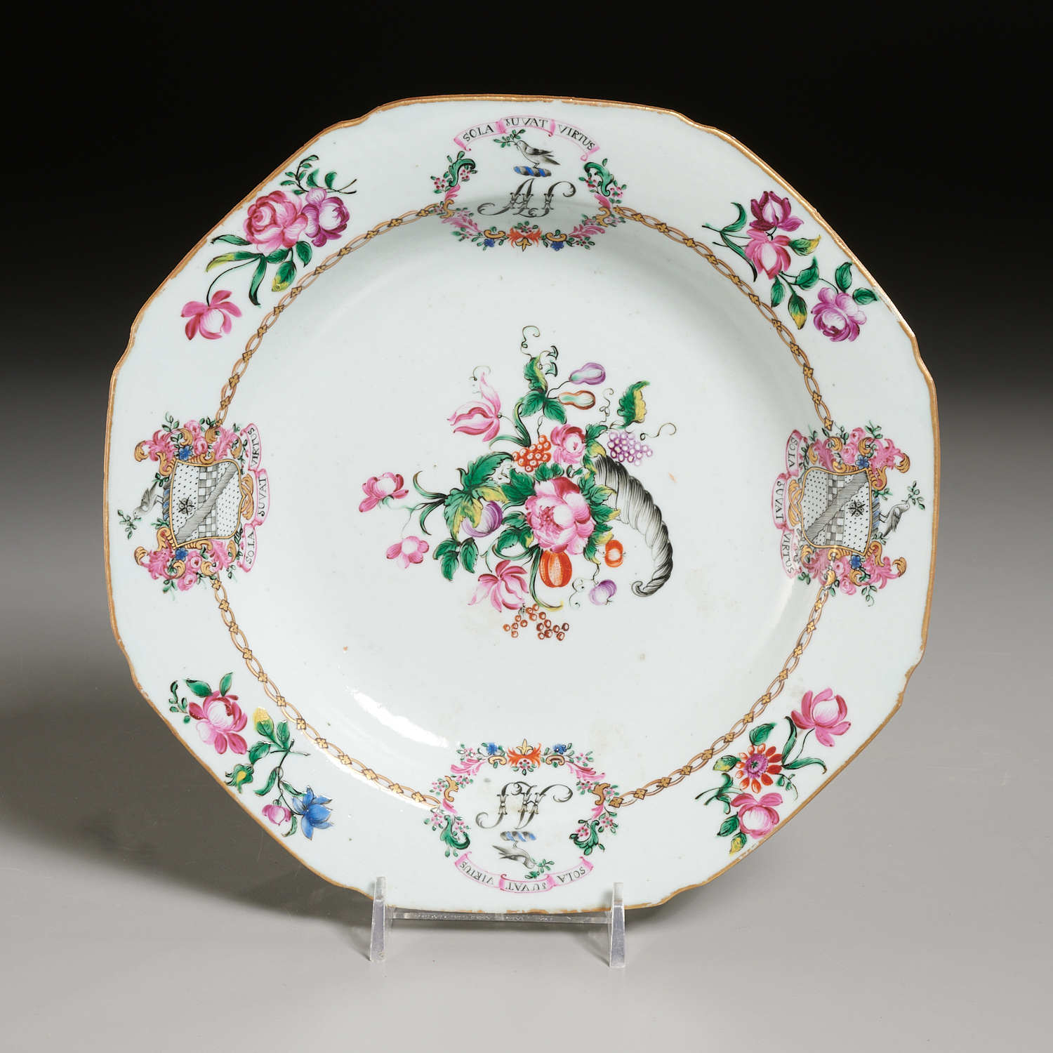 CHINESE EXPORT PORCELAIN "STEWART"