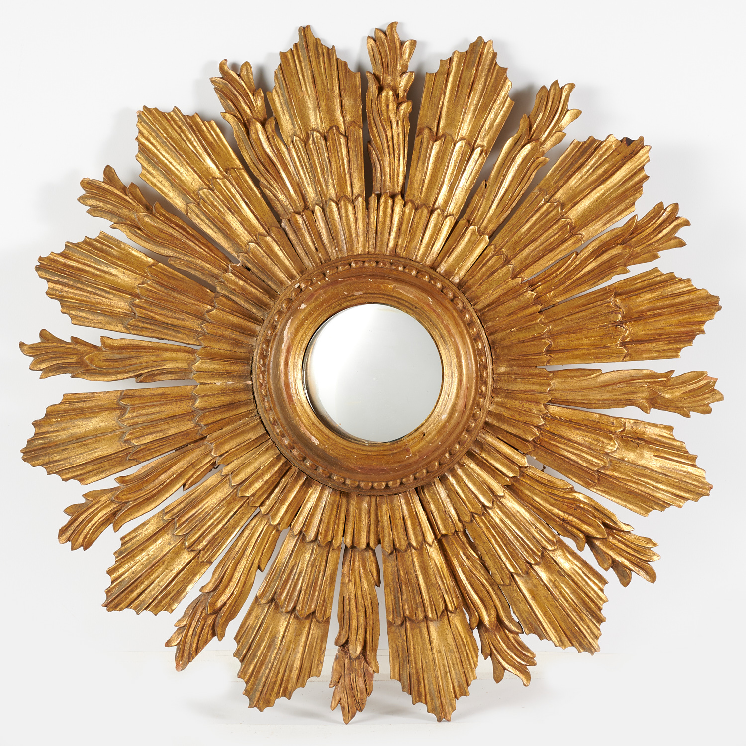 REGENCY STYLE CARVED GILTWOOD SUNBURST 36243a