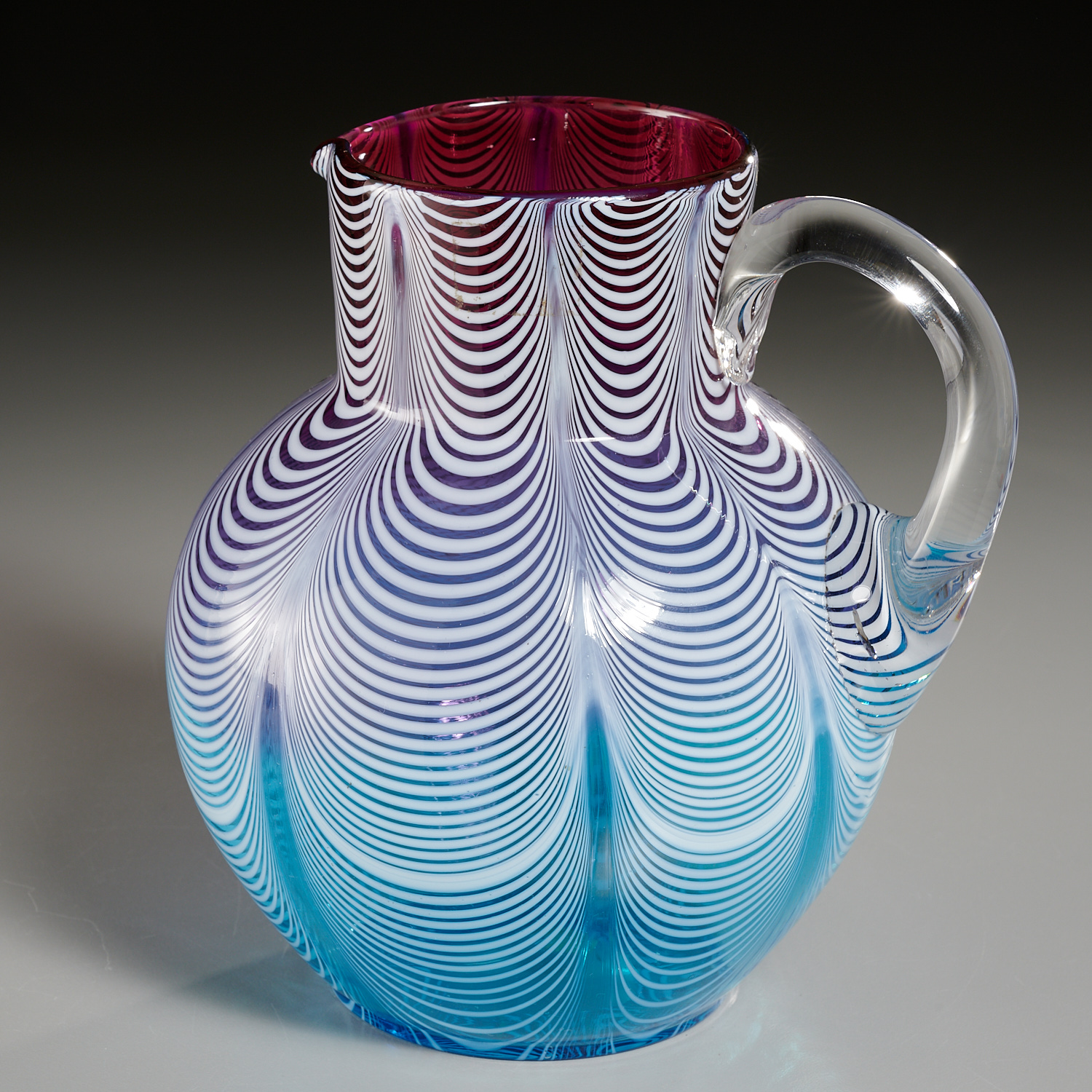 NICE NAILSEA TYPE GLASS PITCHER 362449