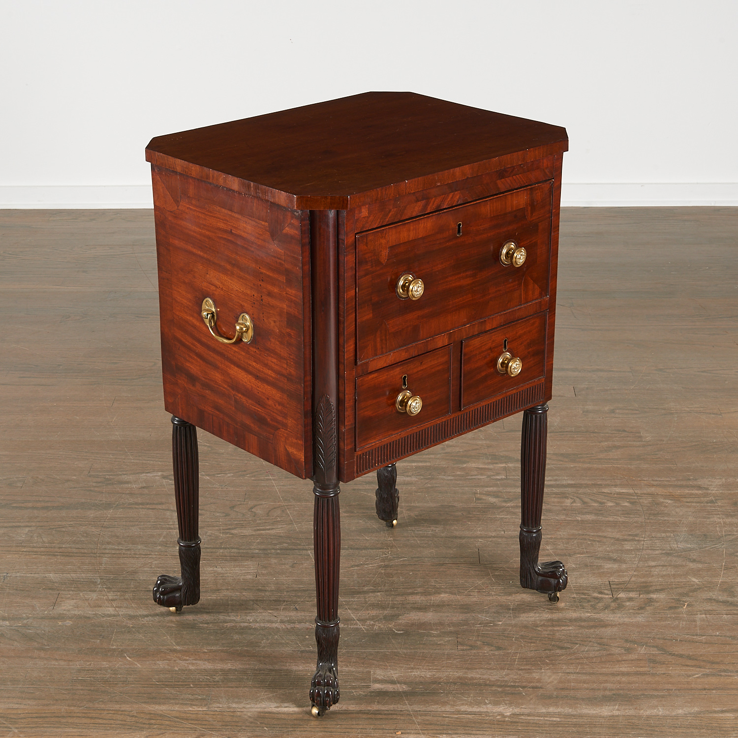 AMERICAN CLASSICAL WORK TABLE,