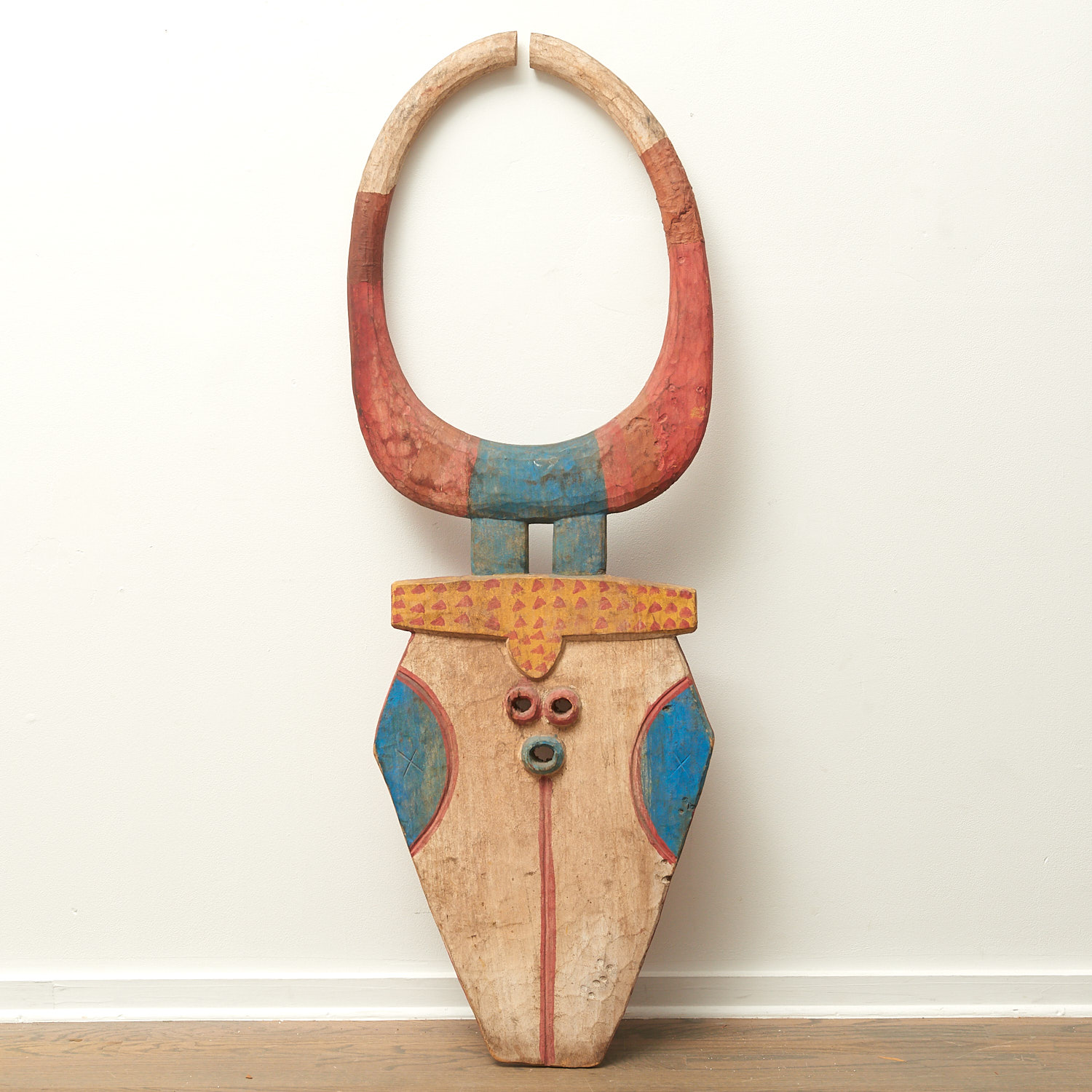 NAFANA PEOPLES, "BEDU" PLANK MASK