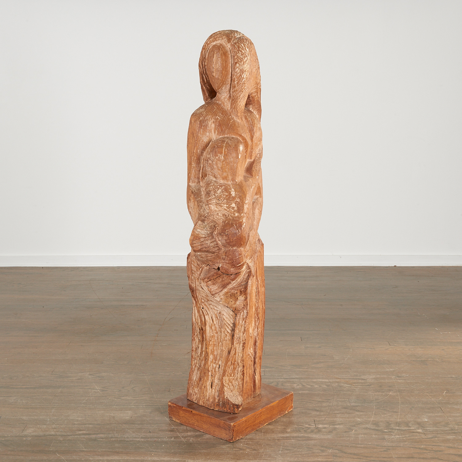 LORRIE GOULET, CHIP CARVED WOOD