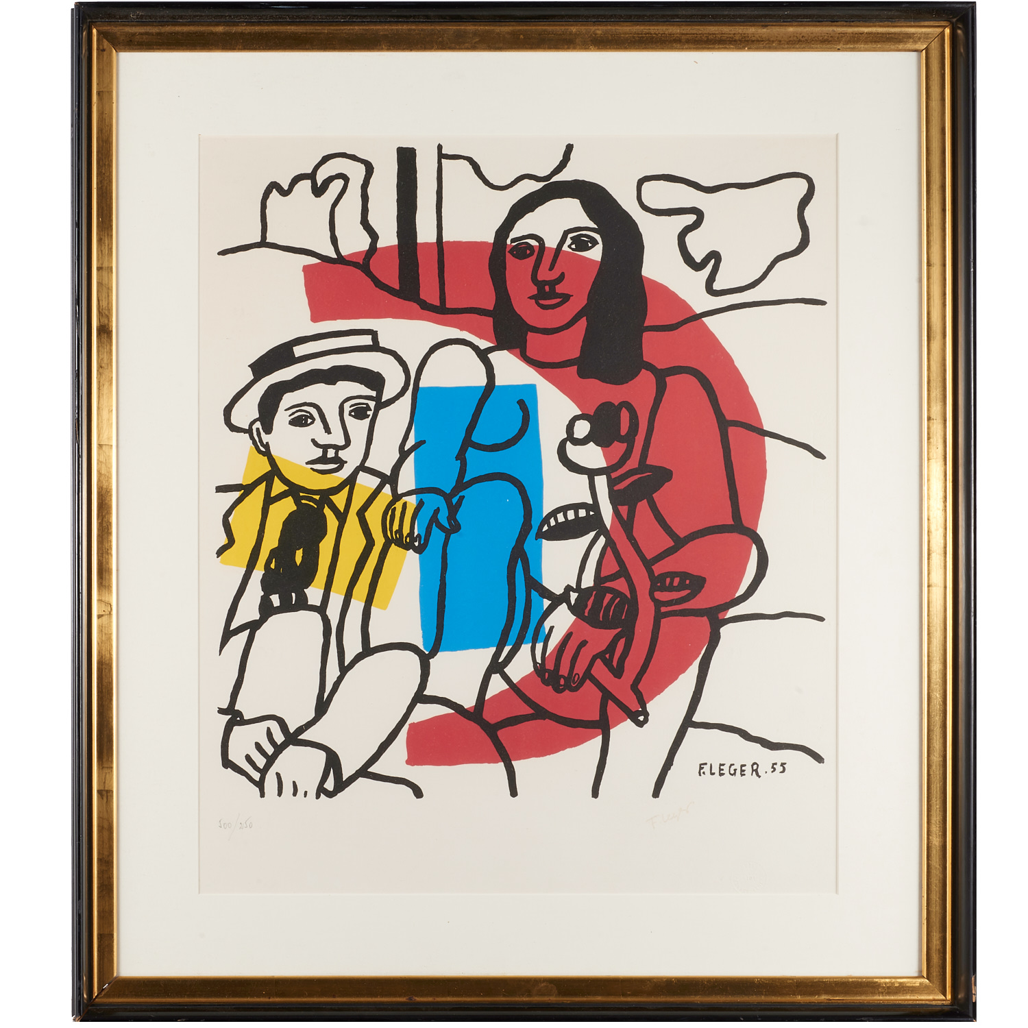 FERNAND LEGER AFTER LITHOGRAPH  3627b1