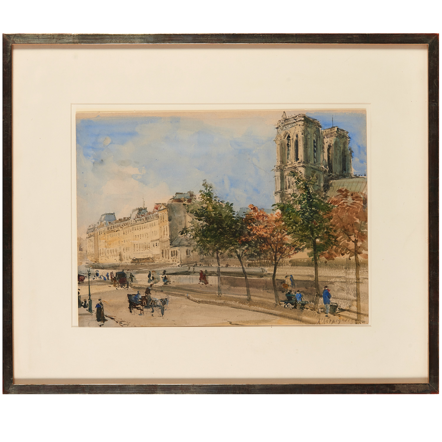 HENRI J HARPIGNIES PAINTING  362825