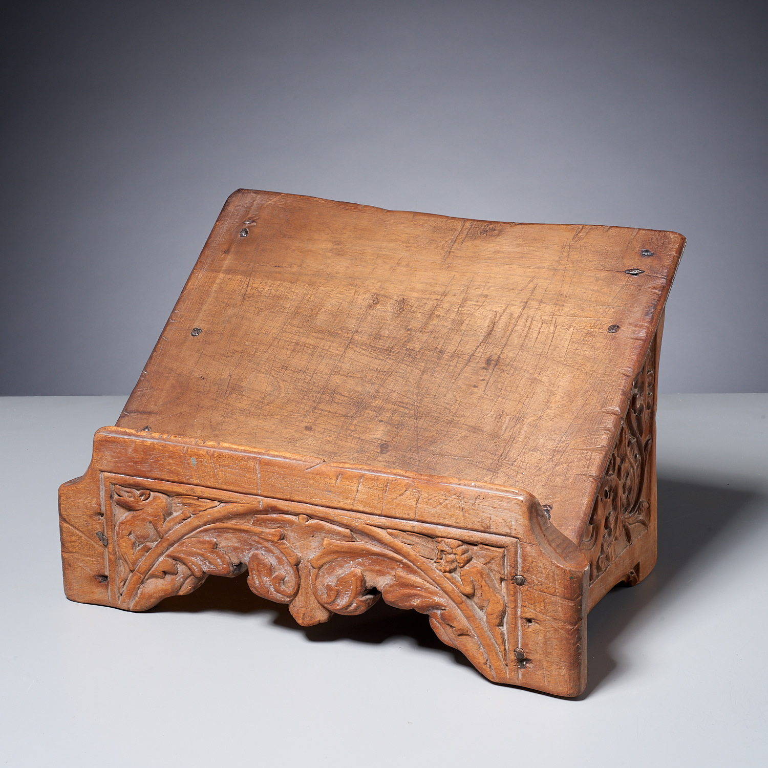 SPANISH COLONIAL CARVED BOOK STAND 362896