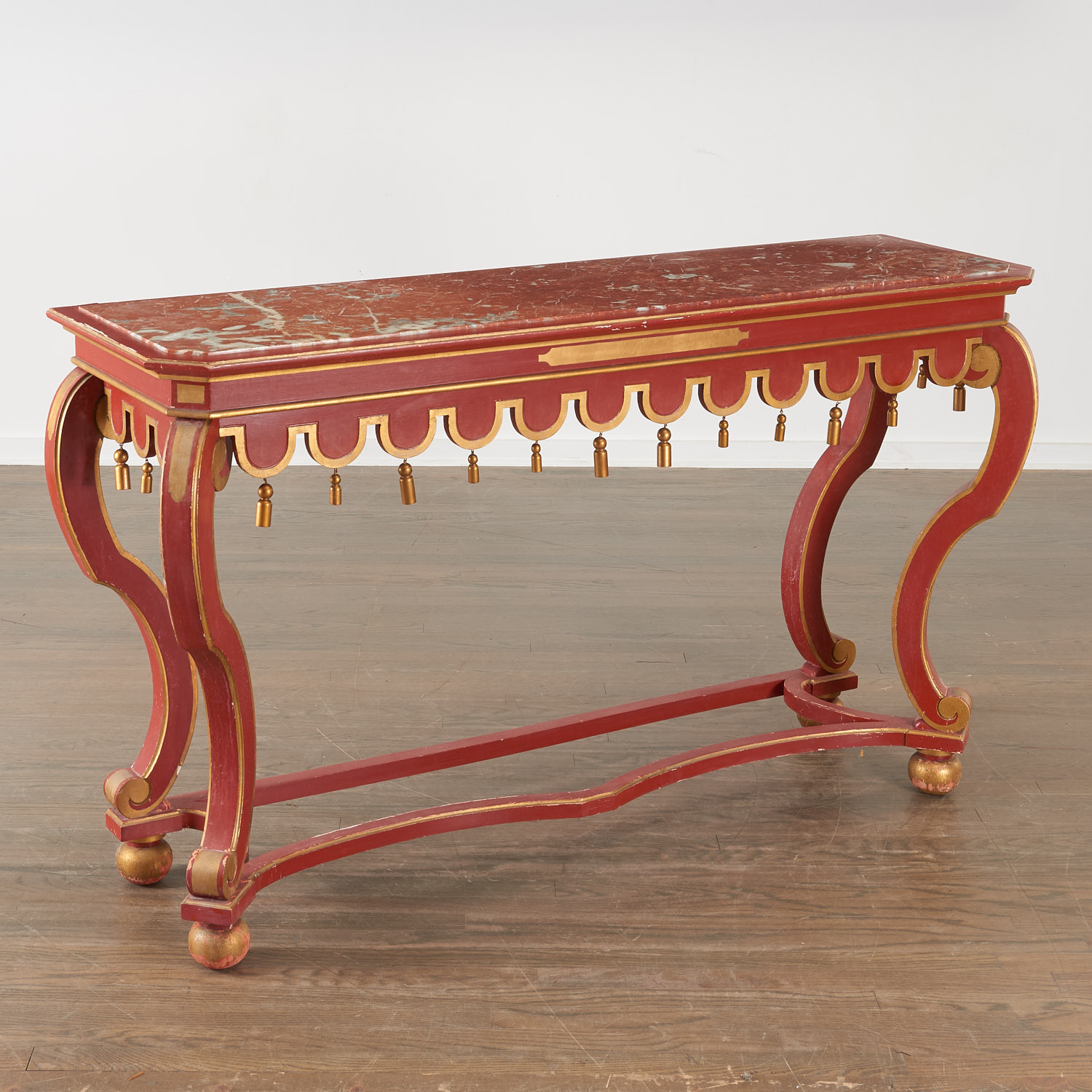 TONY DUQUETTE STYLE LACQUERED CONSOLE 362898