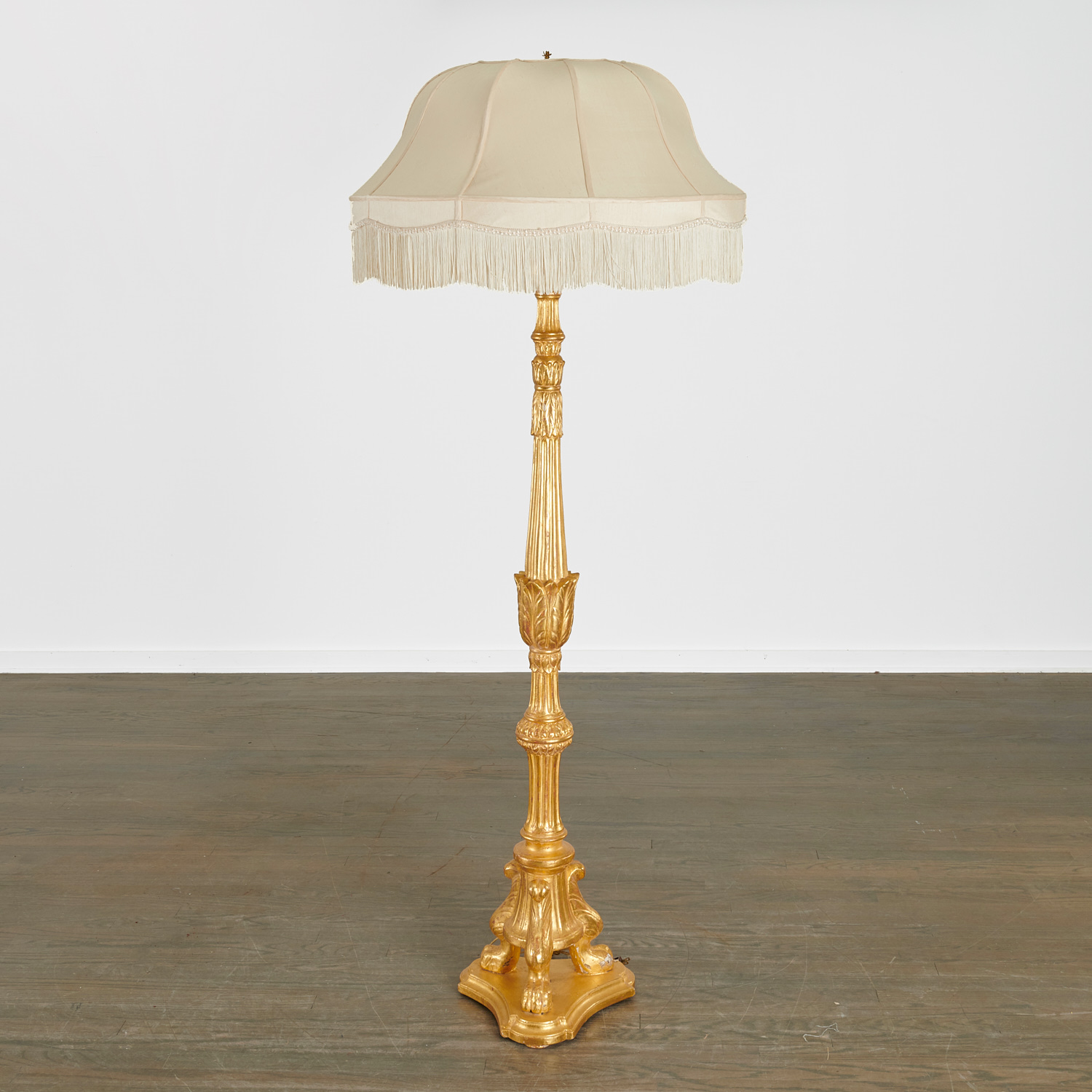 ITALIAN NEO-CLASSIC GILT PRICKET