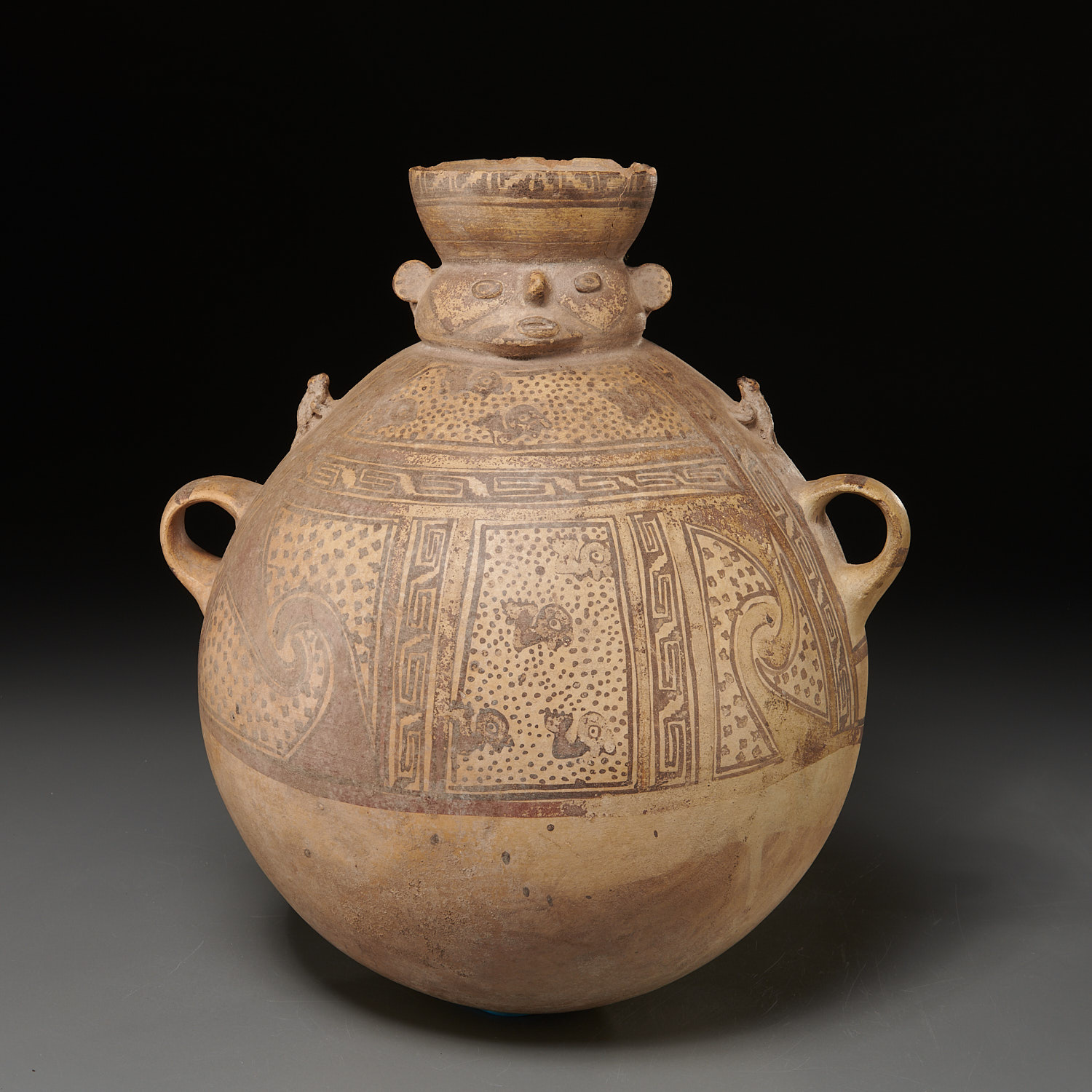 LARGE PRE-COLOMBIAN CERAMIC EFFIGY