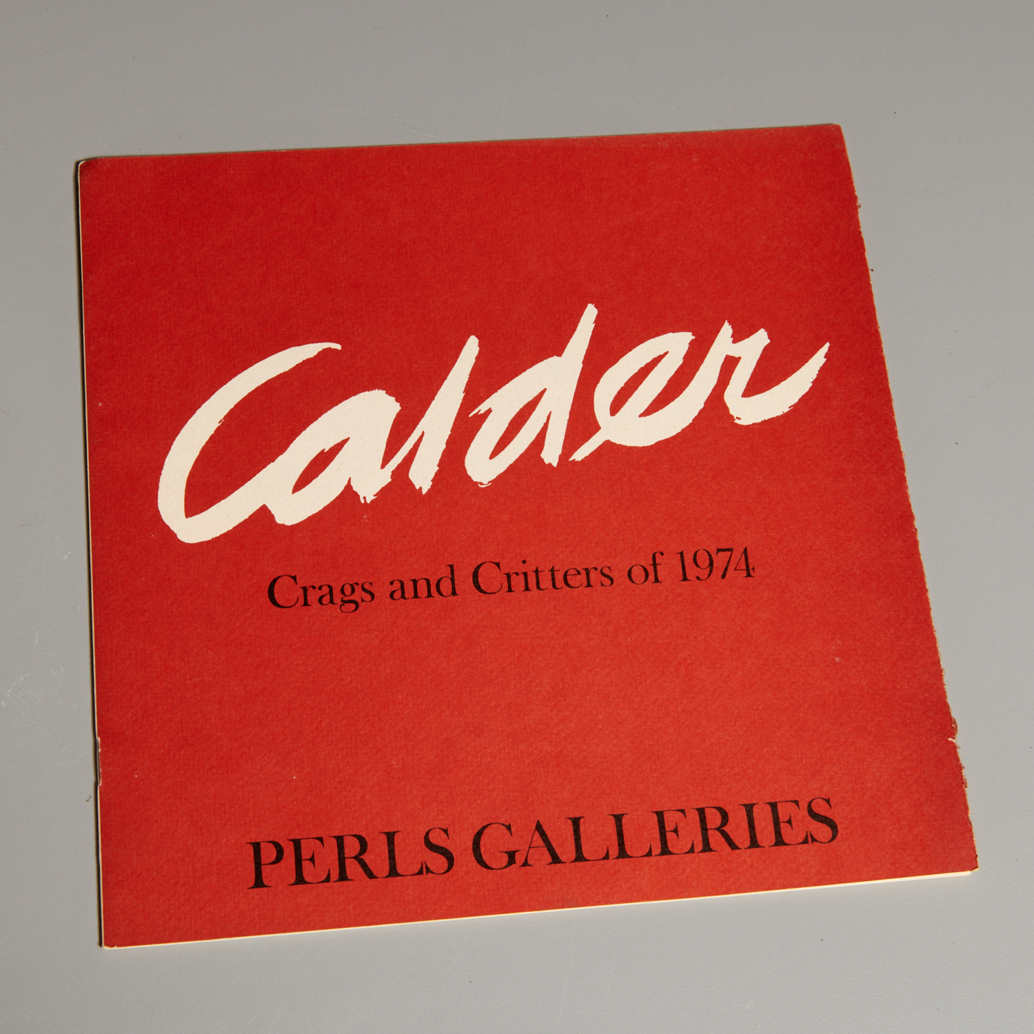 ALEXANDER CALDER, SIGNED PERLS