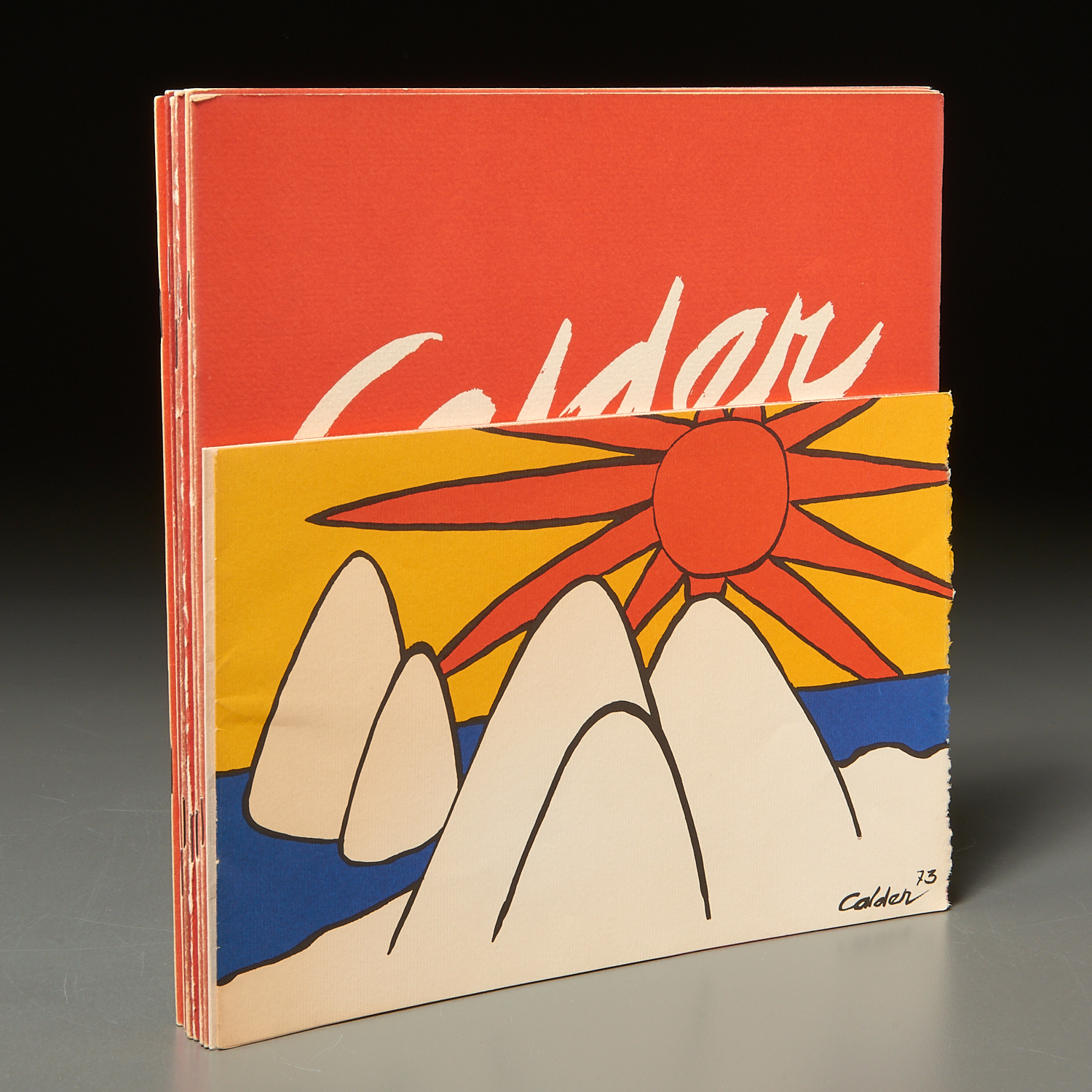 ALEXANDER CALDER, (7) PERLS CATALOGS