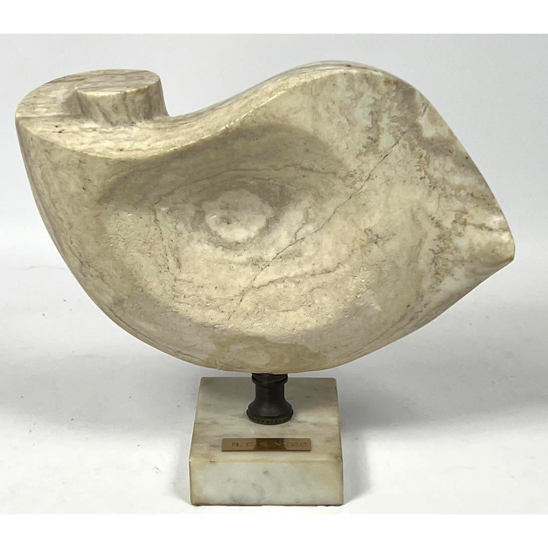 B S S NESS Carved Abstract Modernist 362950