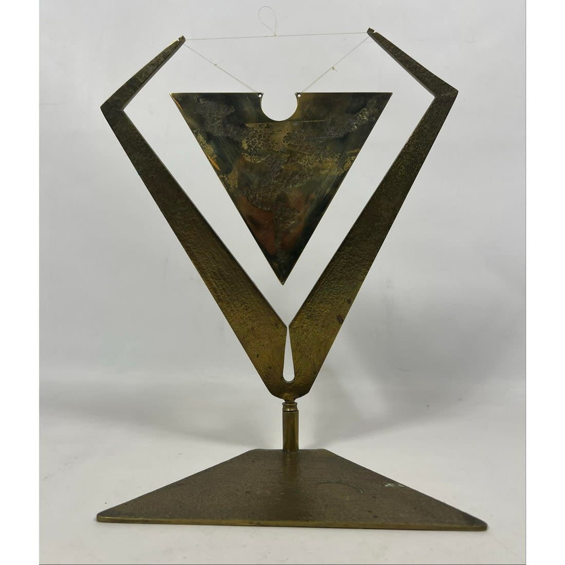 James Nani Brass gong sculpture  362993