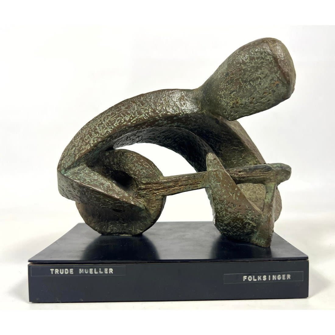 Trude Mueller Modernist sculpture.