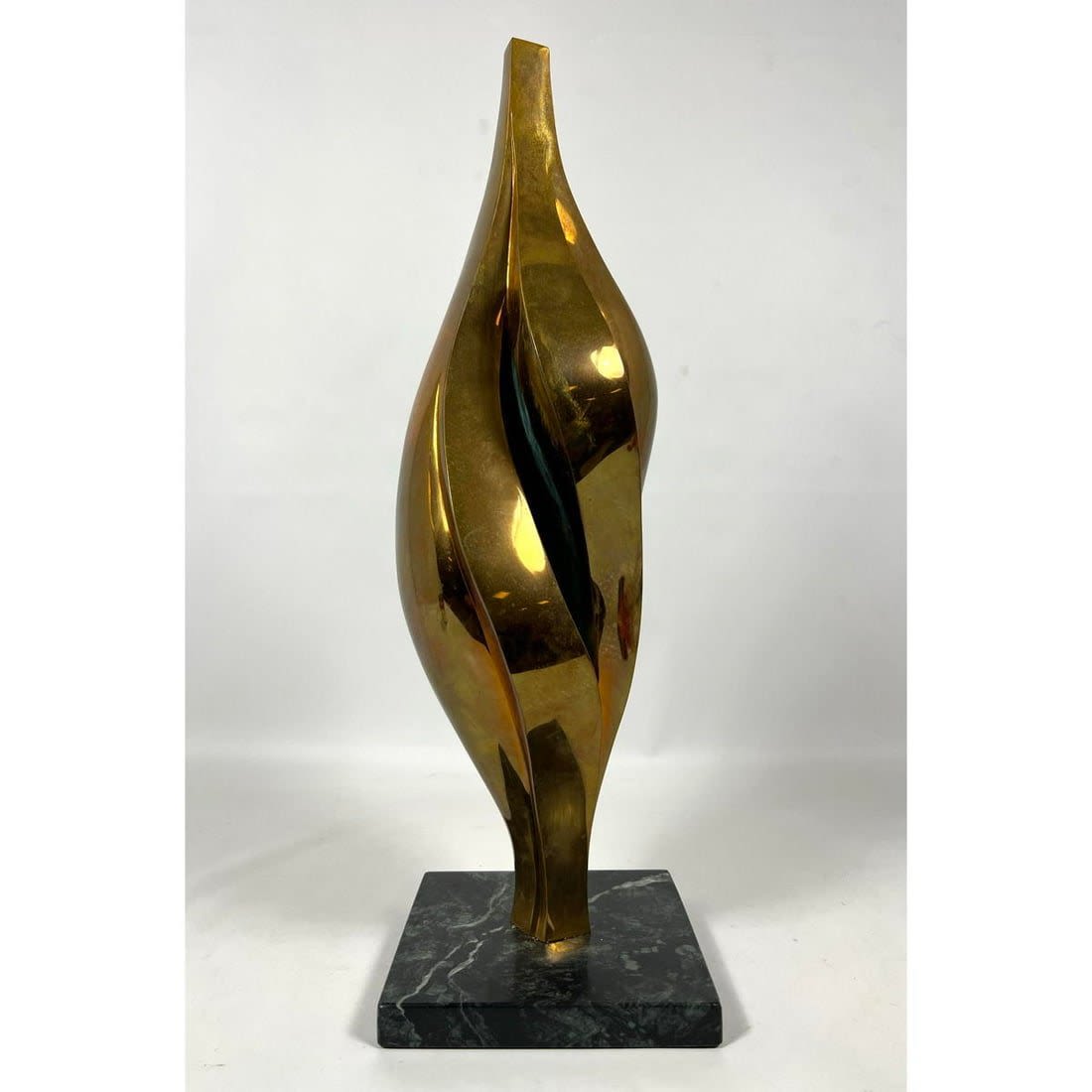 Modernist Bronze Sculpture Stylized 36299c