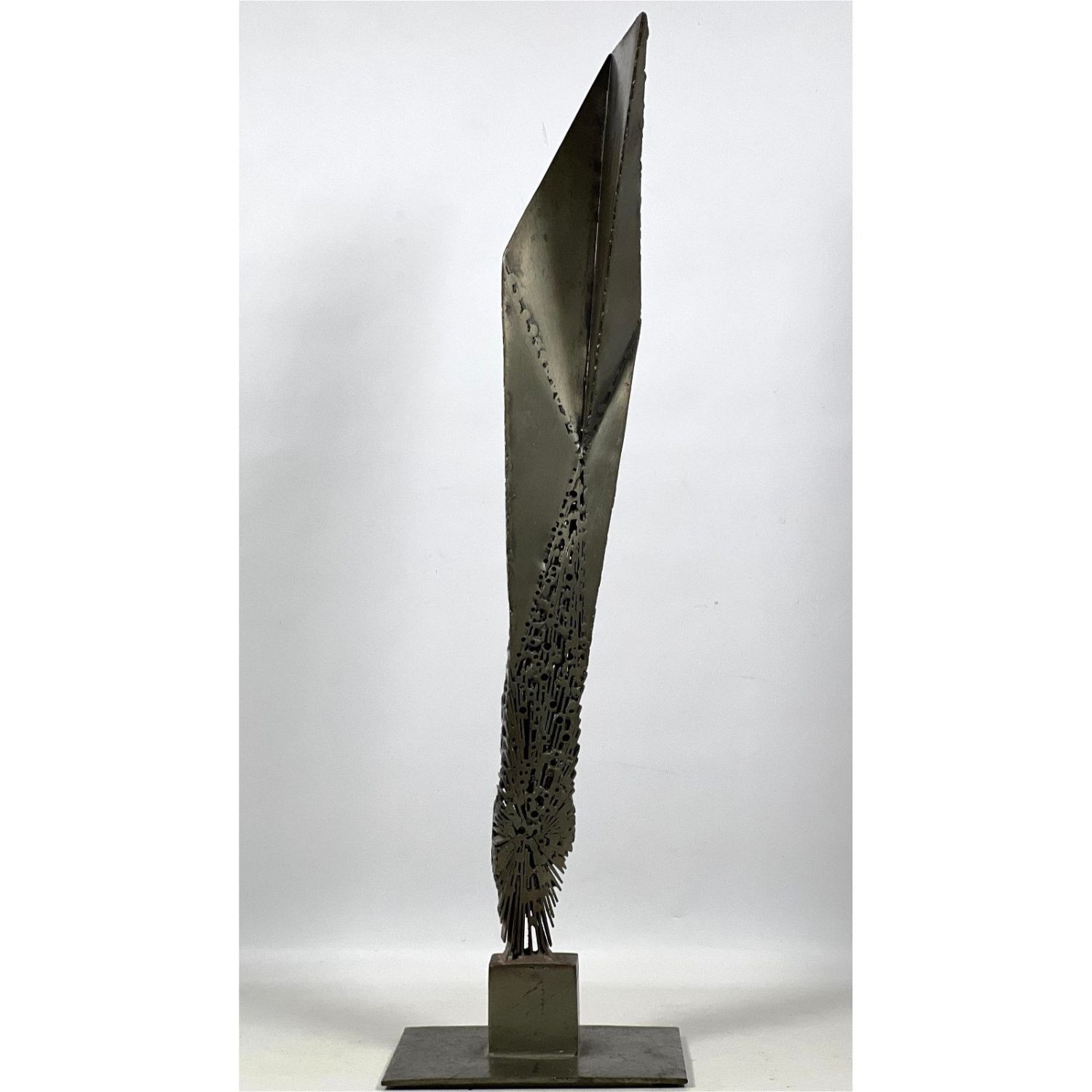 VOLKMAR HAASE Modernist Metal Sculpture.