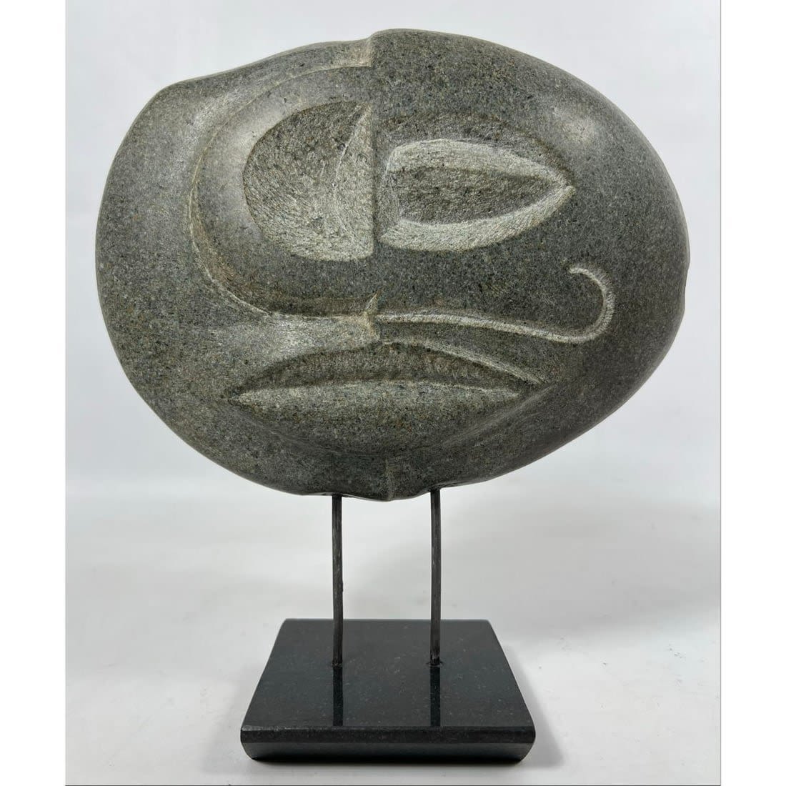 Modernist Carved stone Sculpture  3629a0