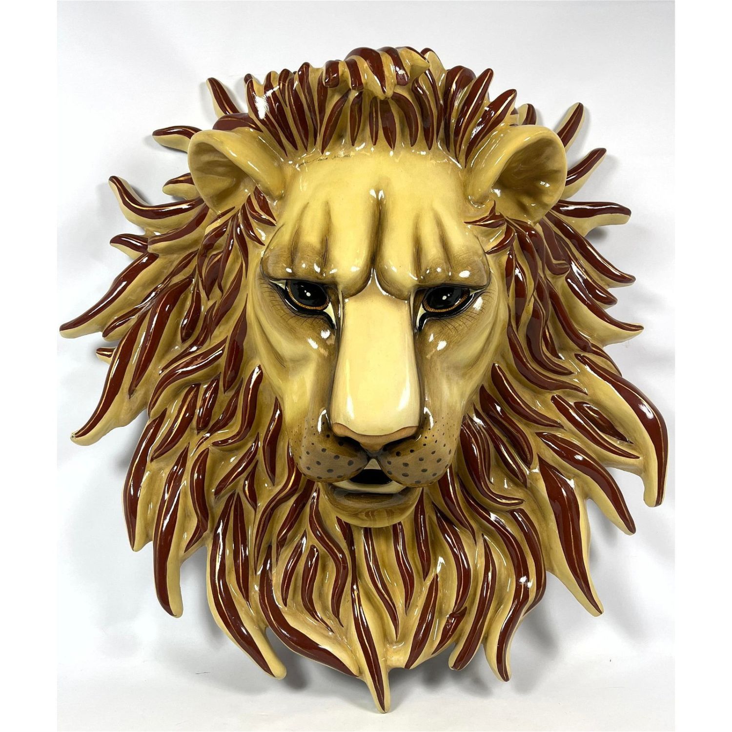 SERMEL TONALA Lacquered Lion Head
