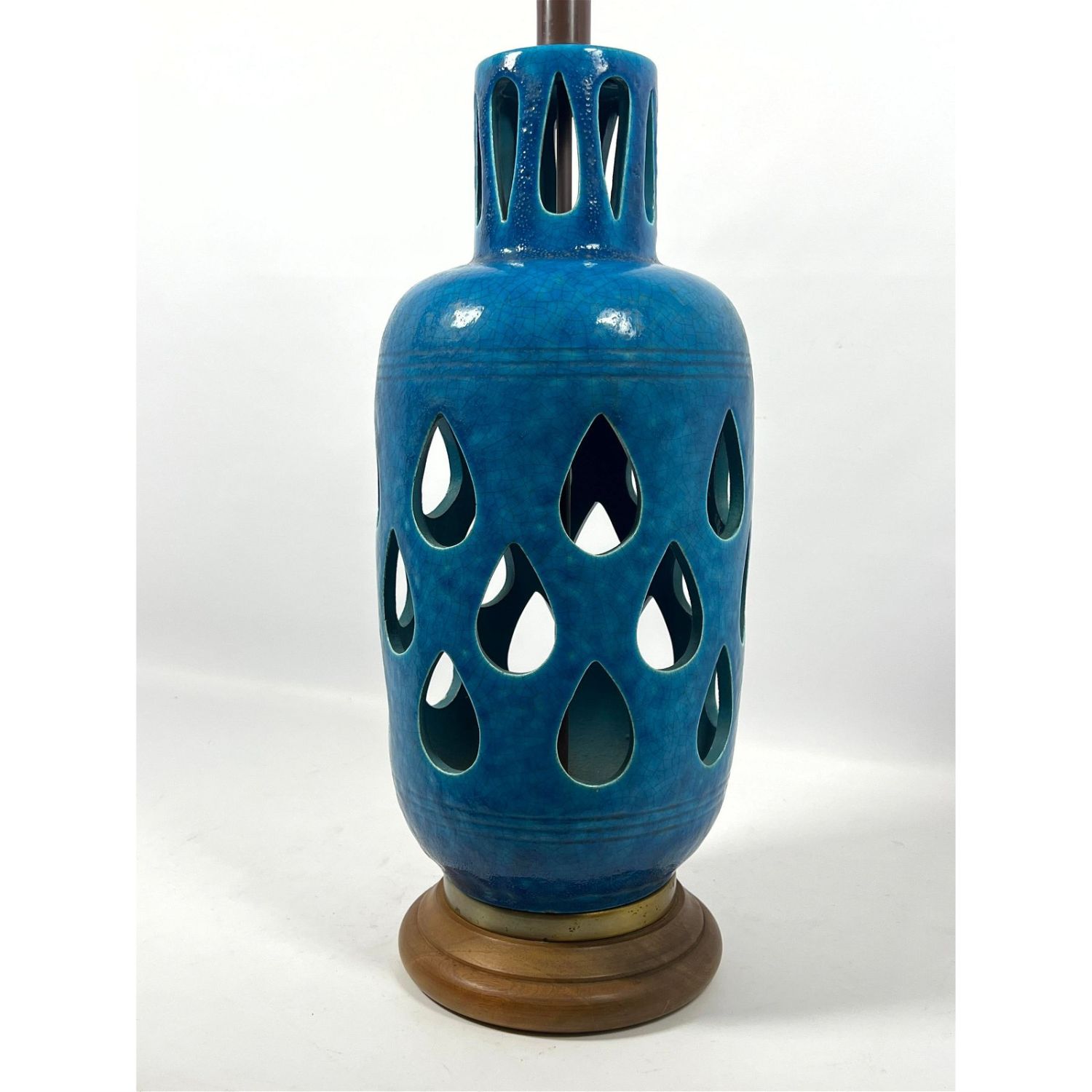 Modernist Turquoise Glazed Studio Pottery