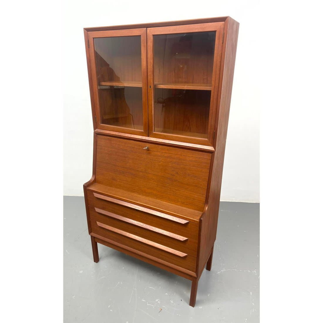 Danish Modern Teak 2 part desk 362a5f