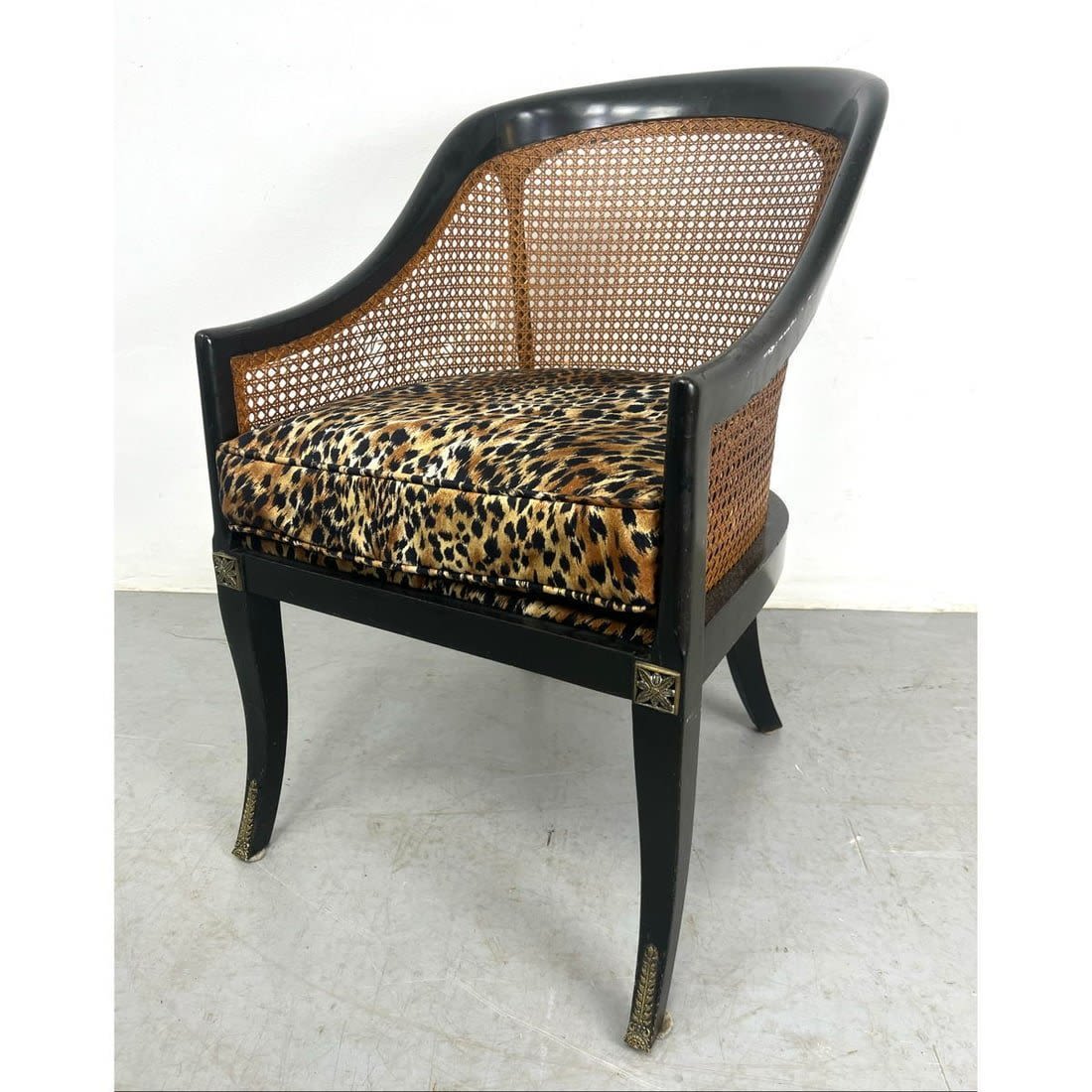 French Empire Style Lounge Chair