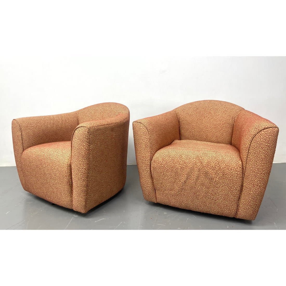 Pair Contemporary Design Swivel