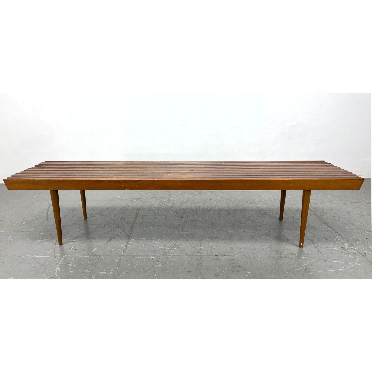 Modernist Slat Bench Coffee Table  362b1b