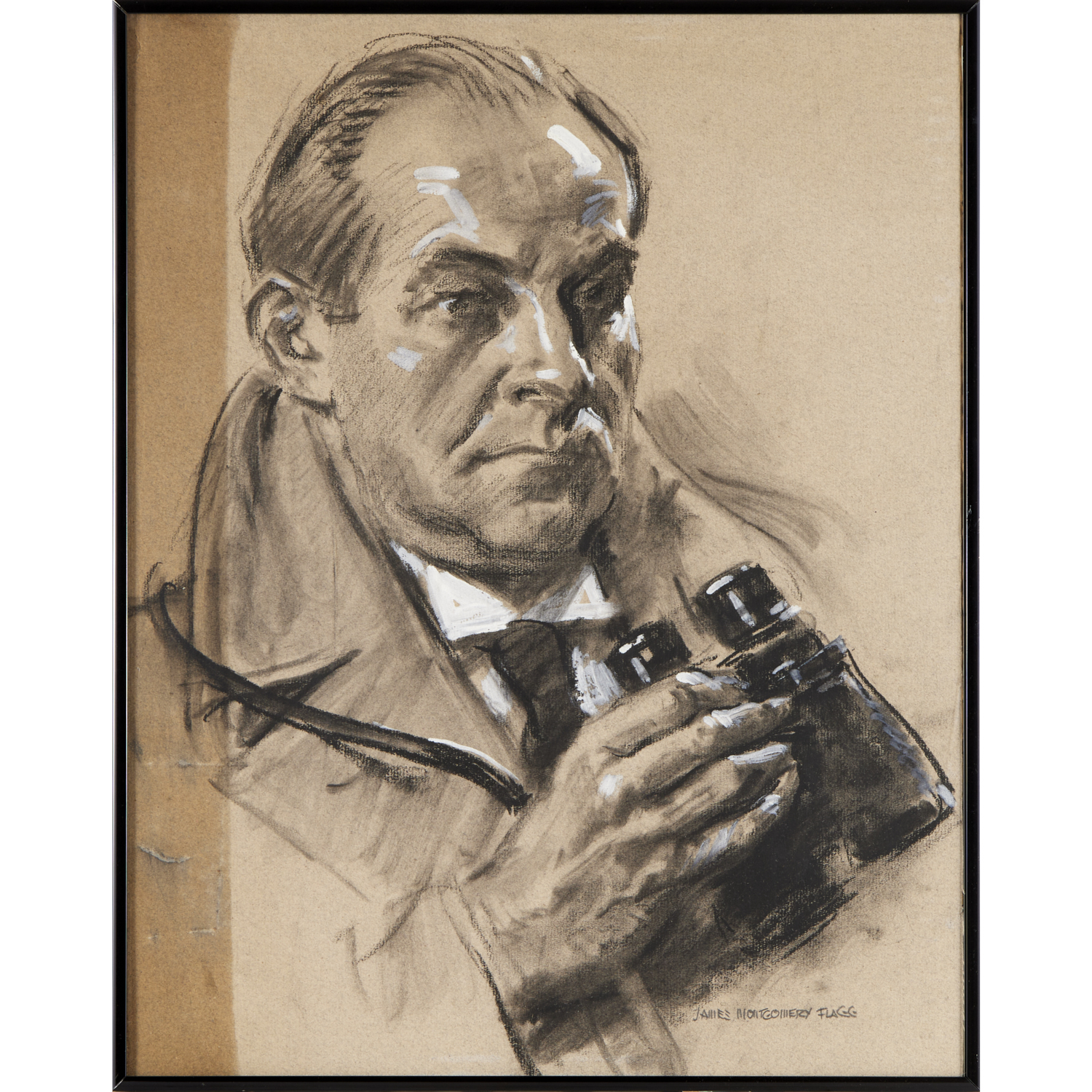 JAMES MONTGOMERY FLAGG CHARCOAL 36043d