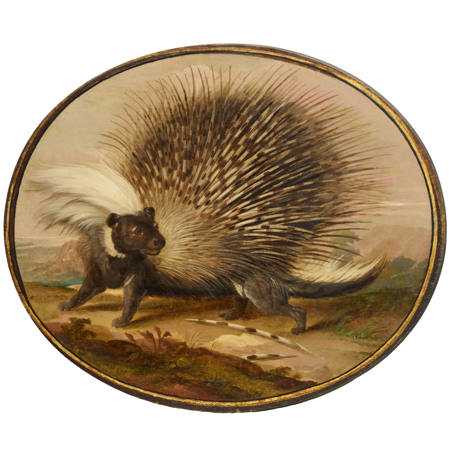 J.W. AUDUBON (MANNER), LARGE OIL