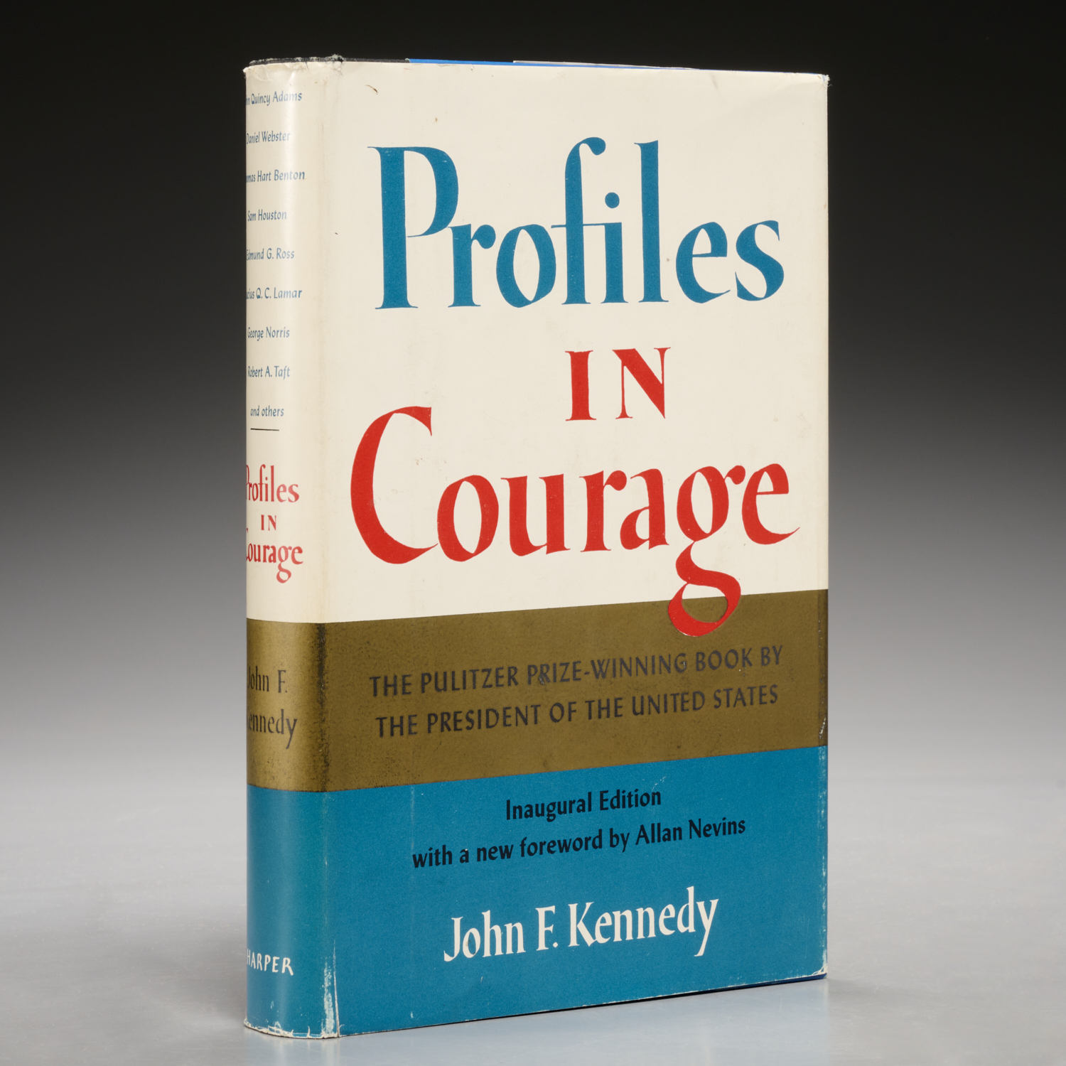 JOHN F. KENNEDY, PROFILES IN COURAGE,