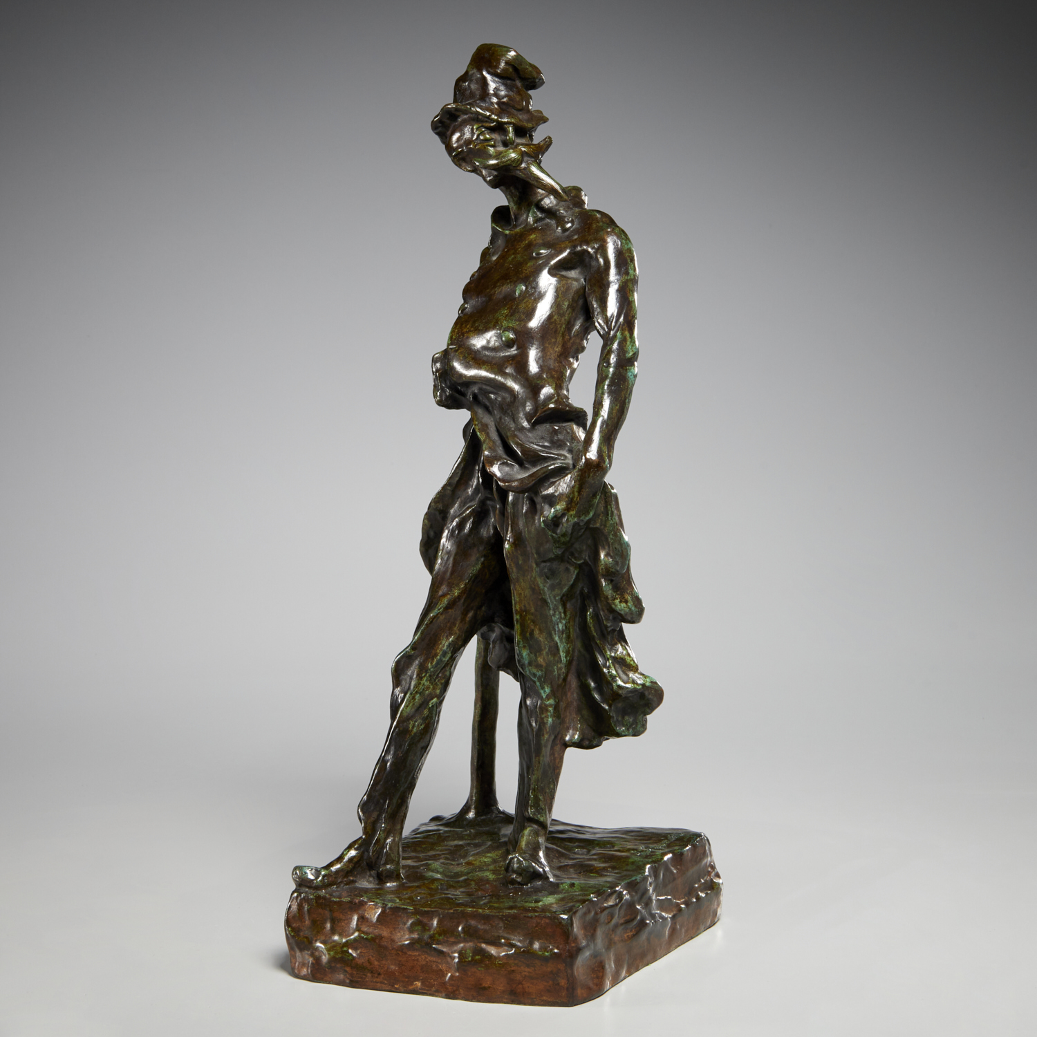 HONORE DAUMIER (AFTER), BRONZE,