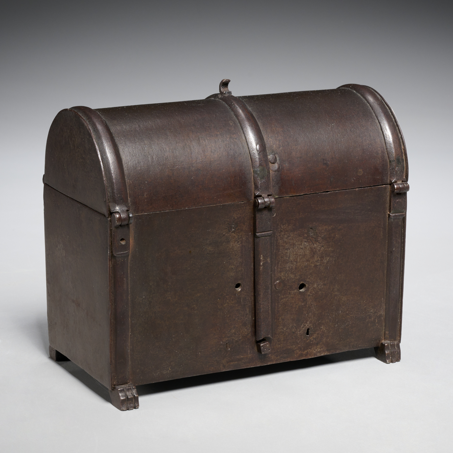 SPANISH COLONIAL IRON MONEY BOX